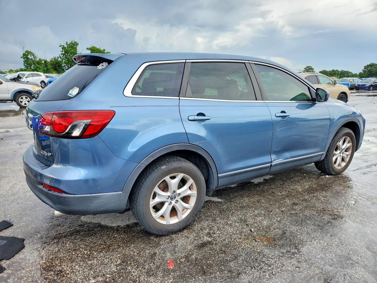 2014 Mazda Cx-9 Sport Blue vin: JM3TB2BA4E0443694
