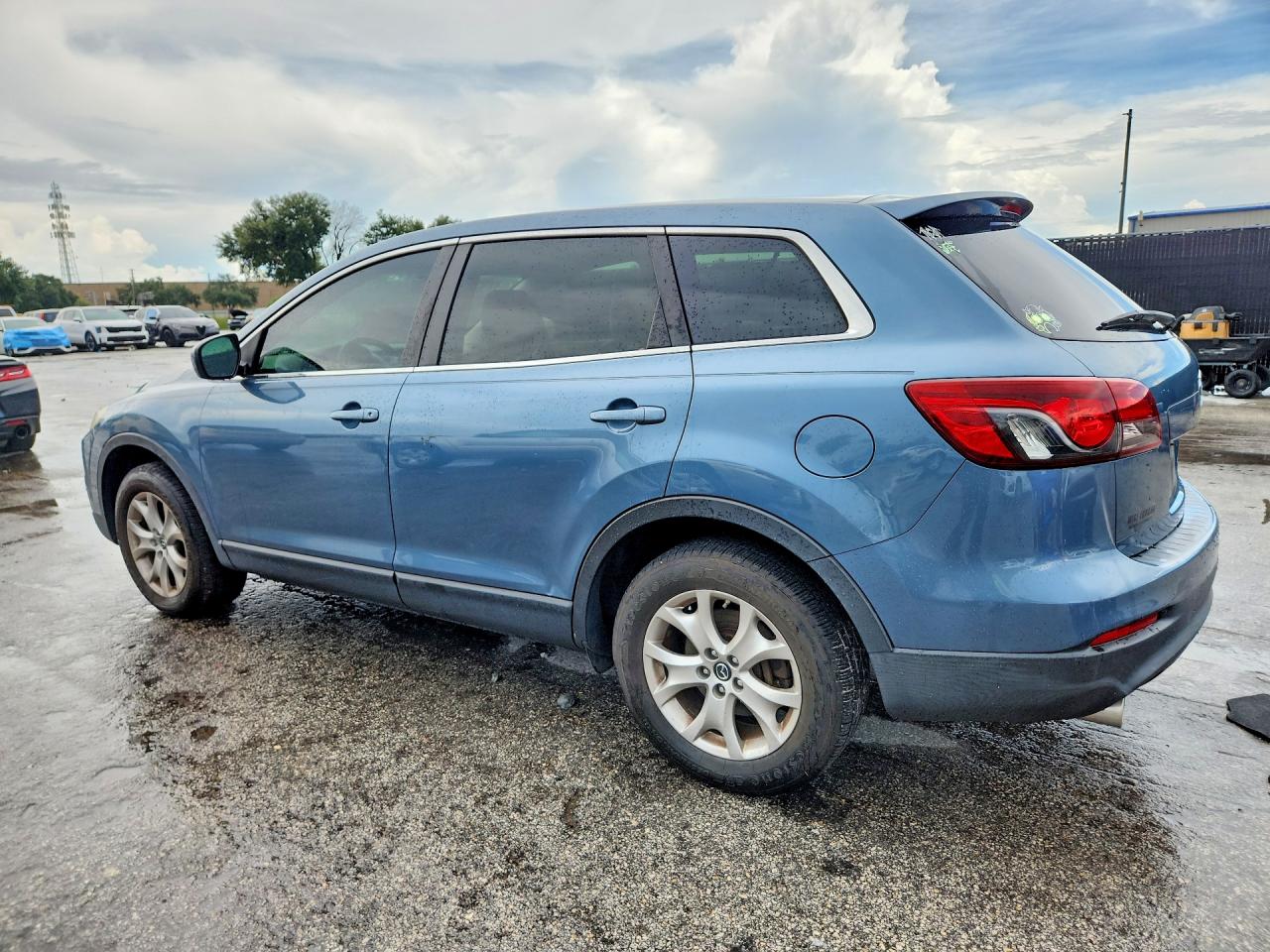 2014 Mazda Cx-9 Sport Blue vin: JM3TB2BA4E0443694