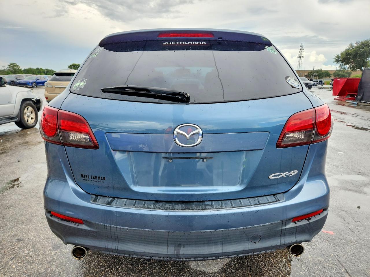 2014 Mazda Cx-9 Sport Blue vin: JM3TB2BA4E0443694