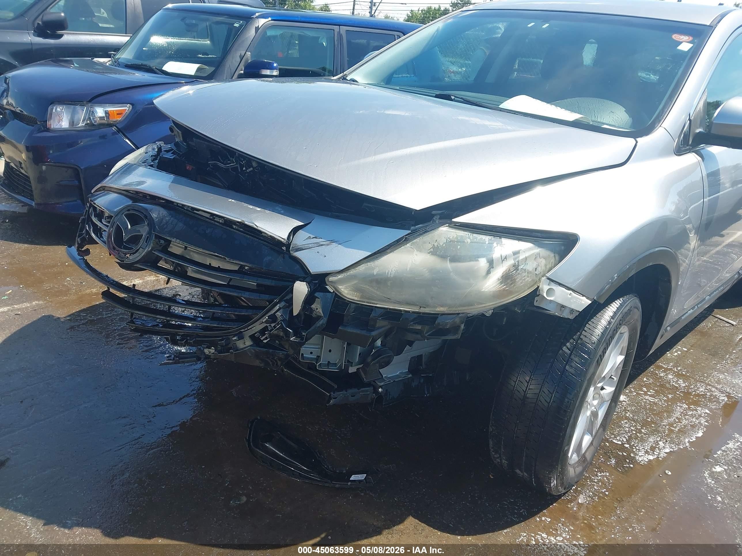 2015 Mazda Cx-9 Sport Gray vin: JM3TB2BA5F0454723