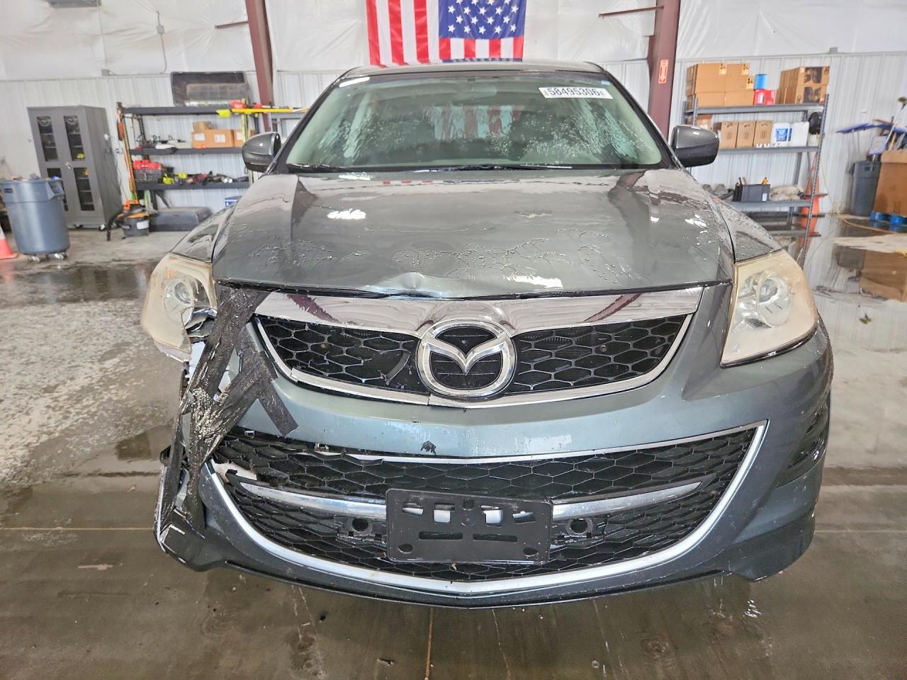 2011 Mazda Cx-9 Blue vin: JM3TB2BA6B0302847