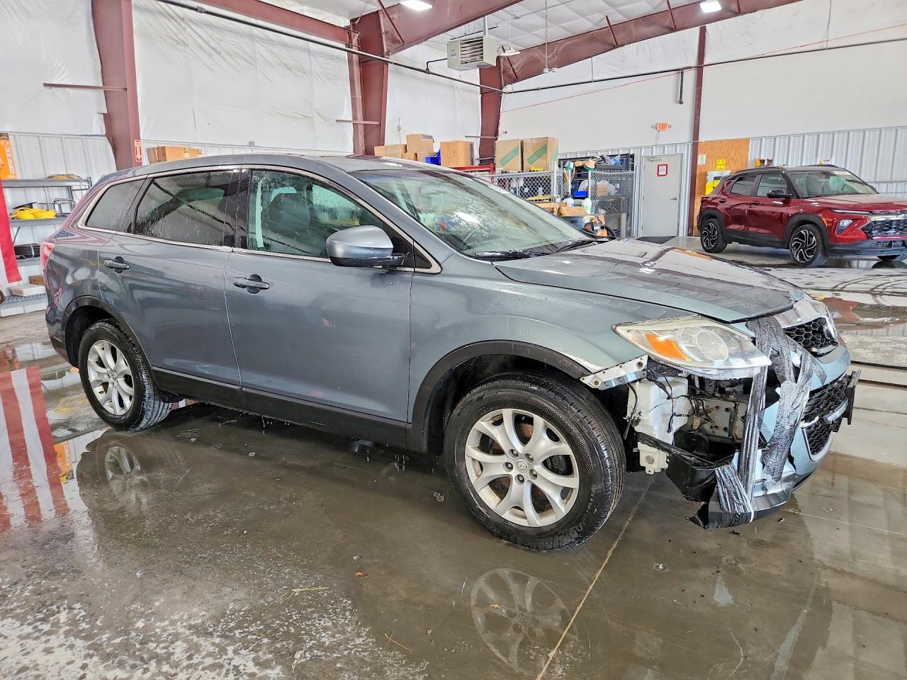 2011 Mazda Cx-9 Blue vin: JM3TB2BA6B0302847