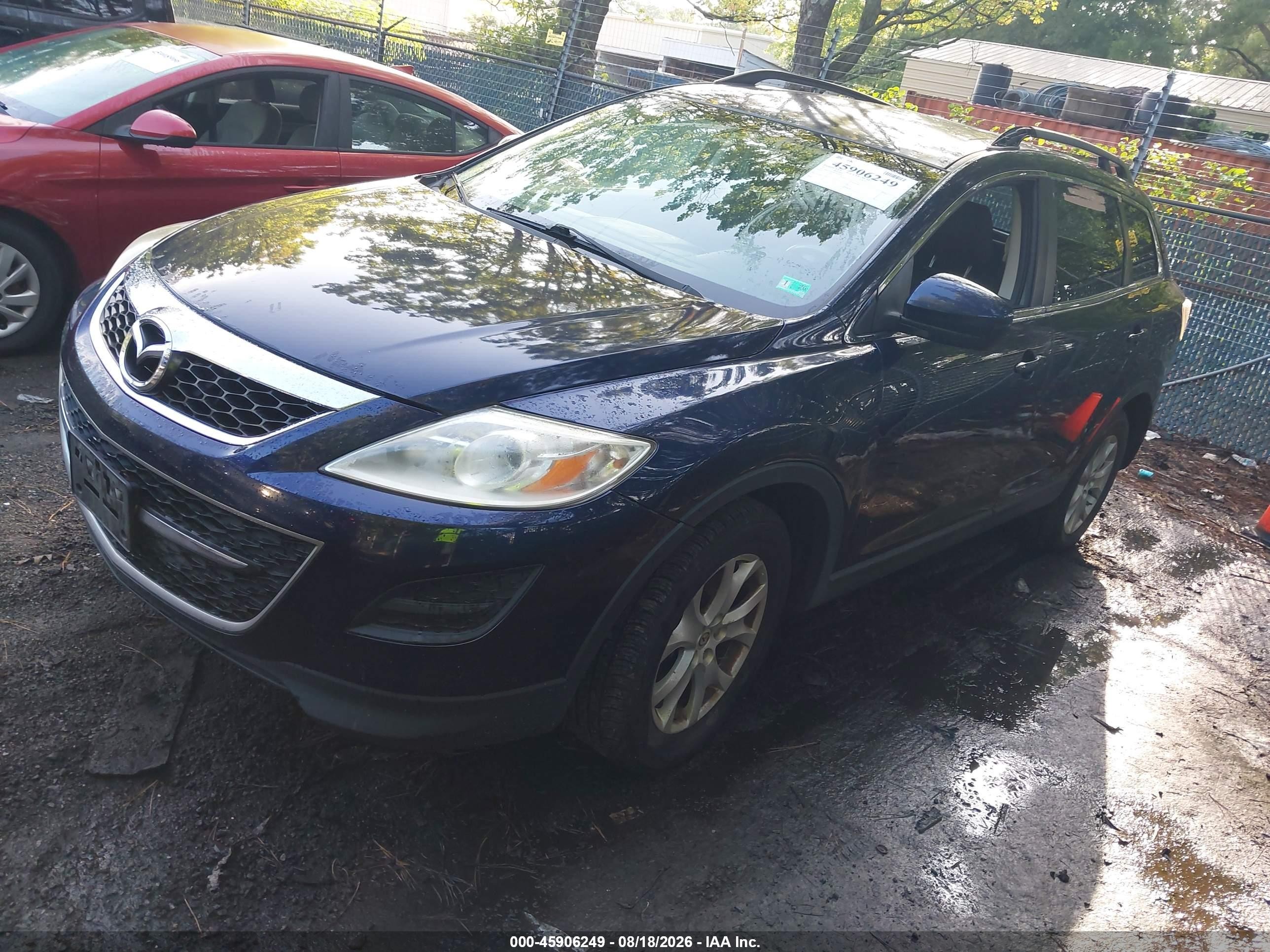 2012 Mazda Cx-9 Sport Dark Blue vin: JM3TB2BA6C0362659