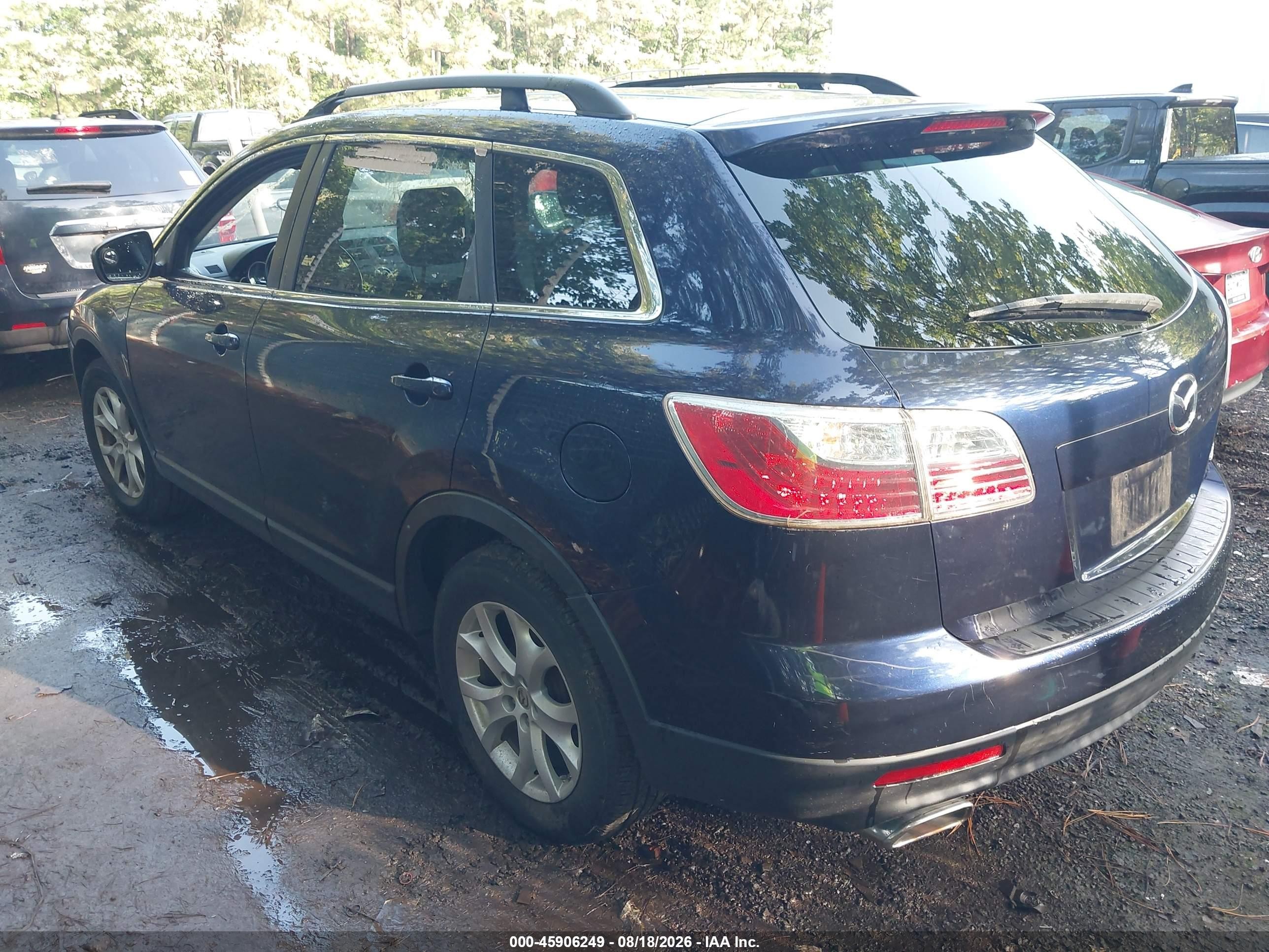 2012 Mazda Cx-9 Sport Dark Blue vin: JM3TB2BA6C0362659