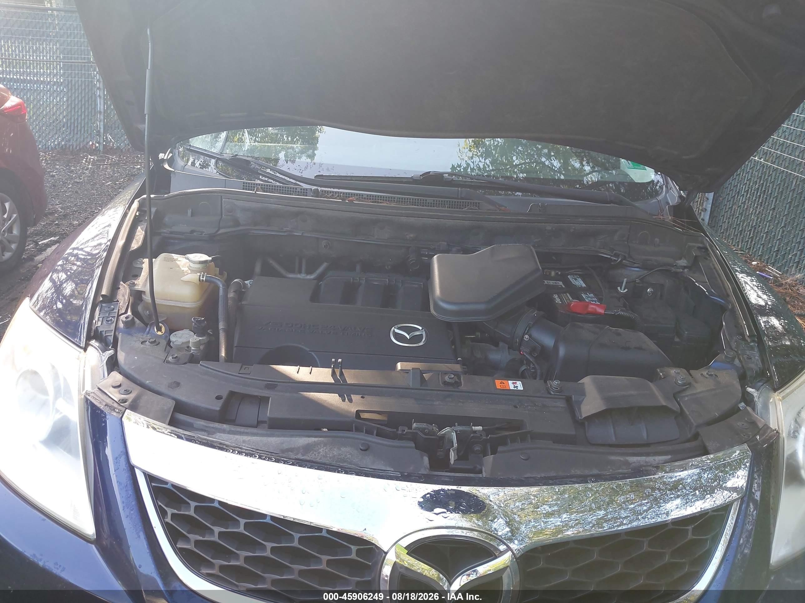 2012 Mazda Cx-9 Sport Dark Blue vin: JM3TB2BA6C0362659