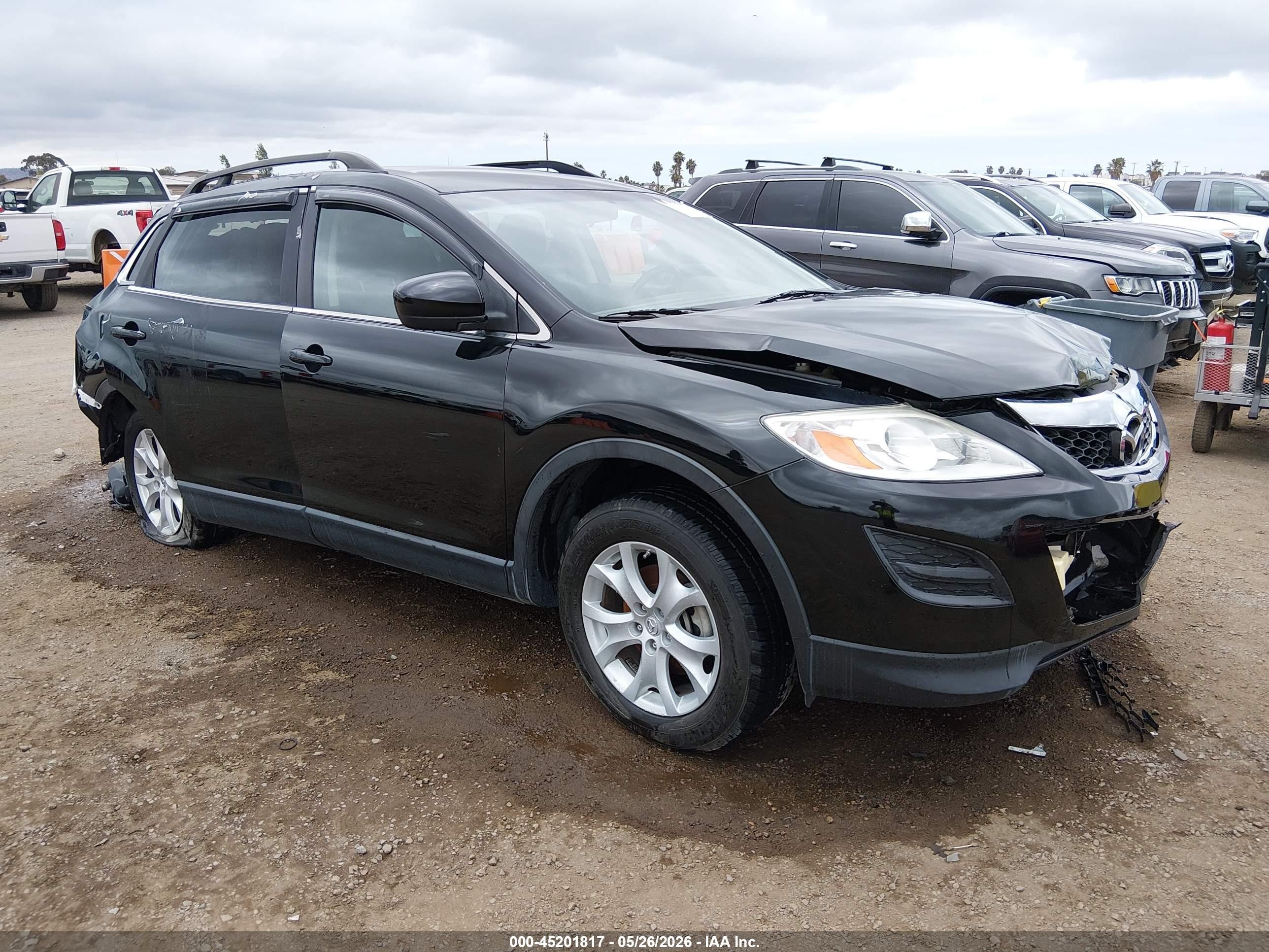 2012 Mazda Cx-9 Sport Black vin: JM3TB2BA7C0365828
