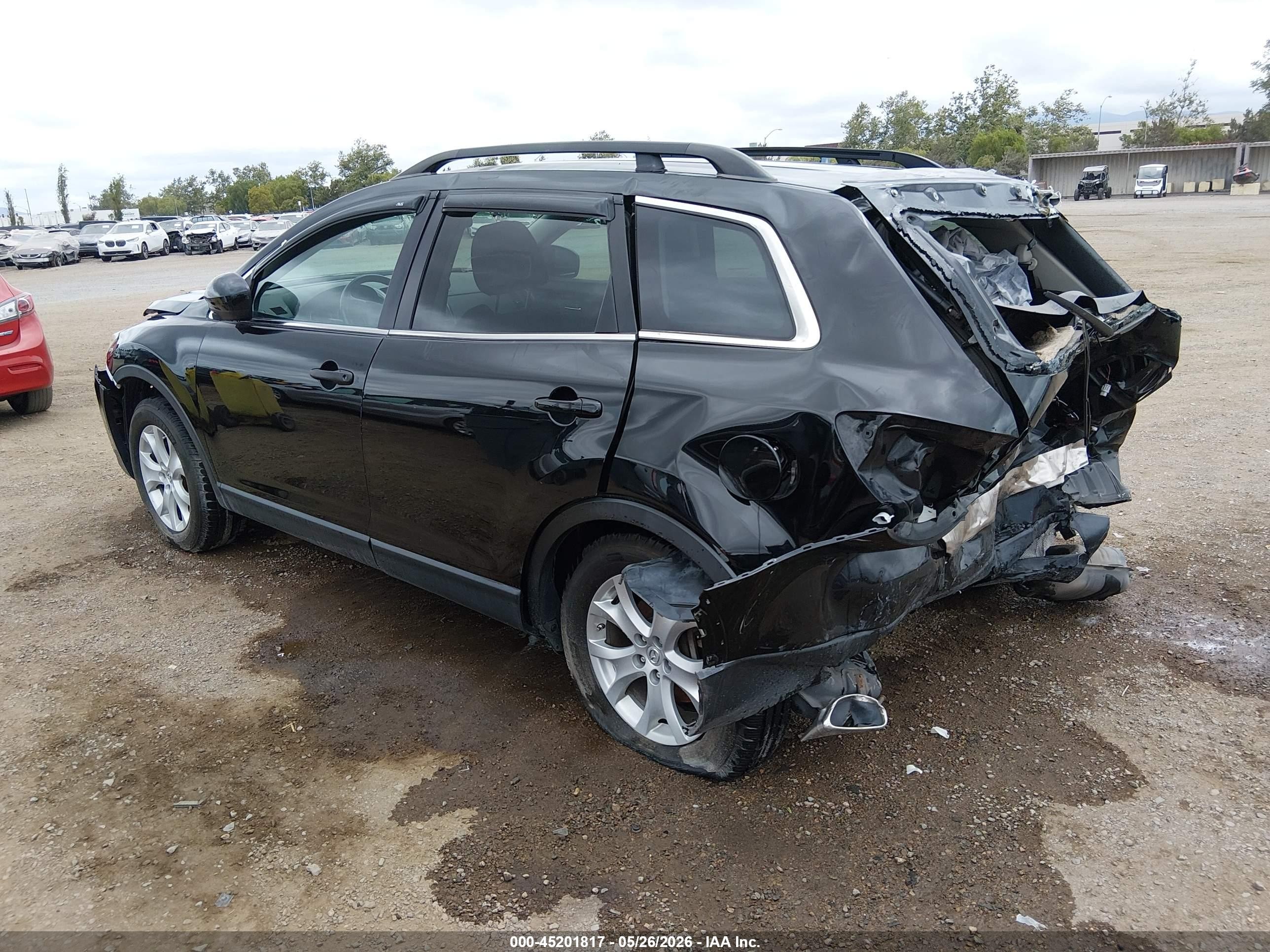 2012 Mazda Cx-9 Sport Black vin: JM3TB2BA7C0365828