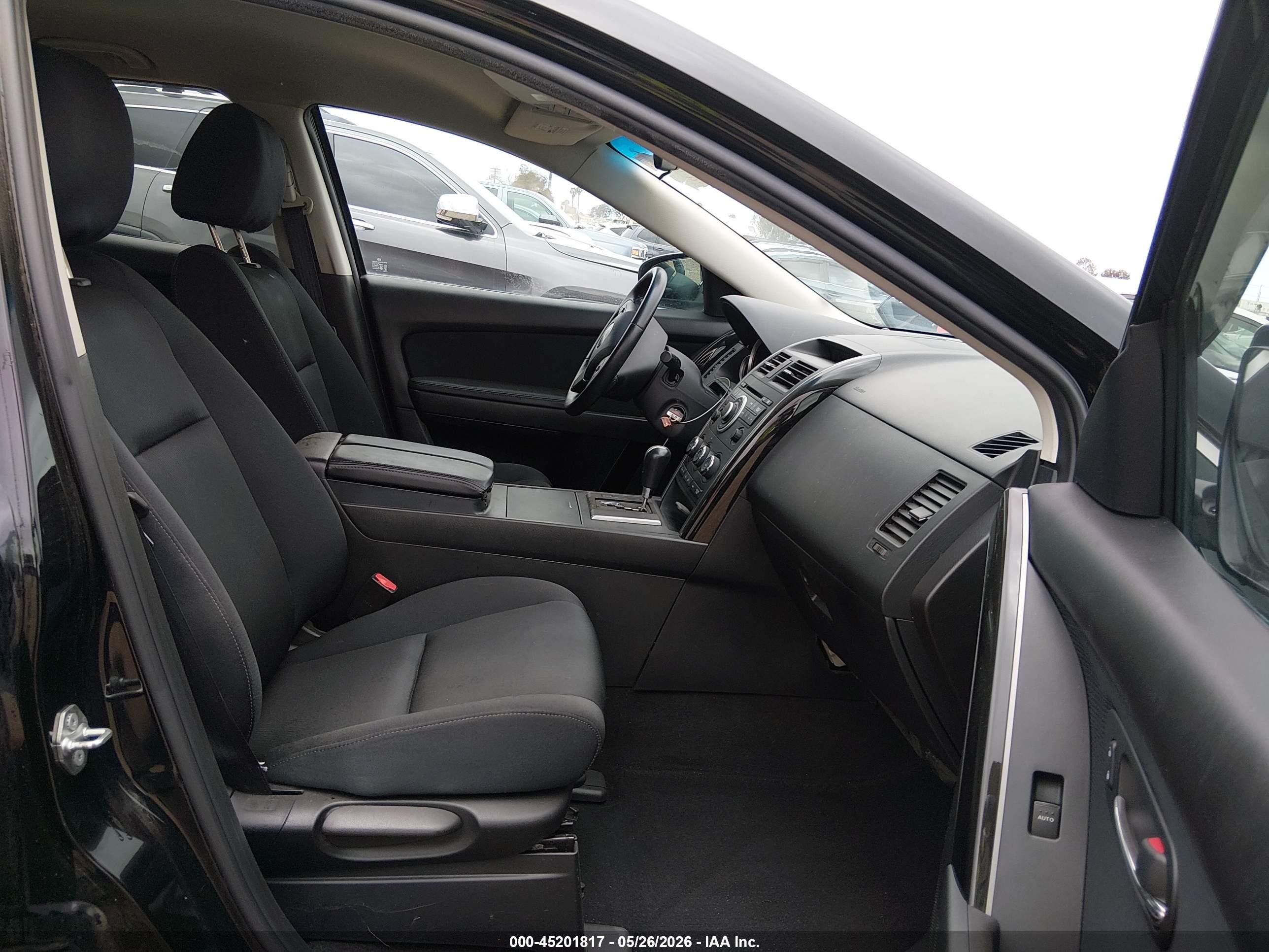 2012 Mazda Cx-9 Sport Black vin: JM3TB2BA7C0365828