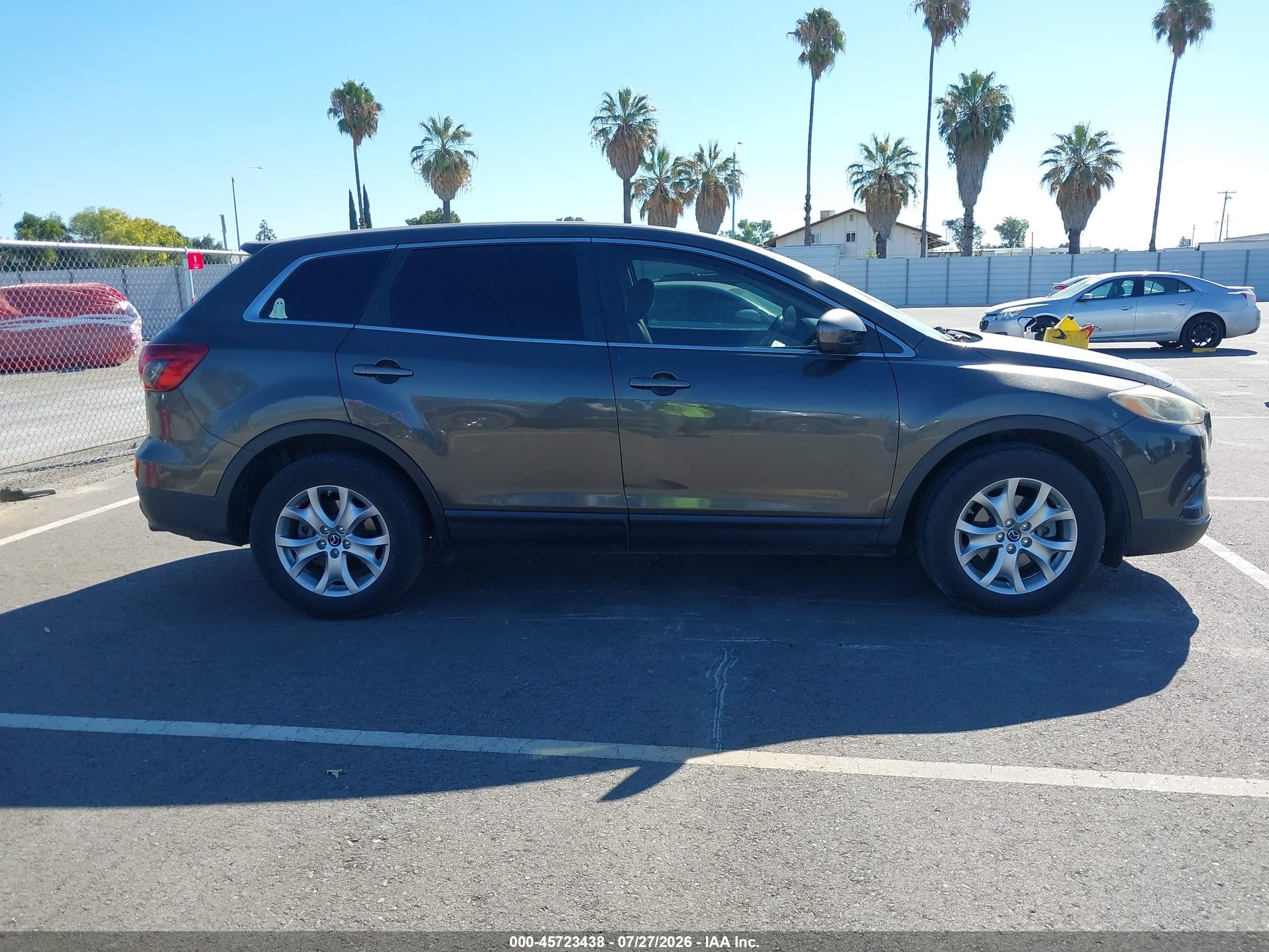 2015 Mazda Cx-9 Sport Gray vin: JM3TB2BA8F0453047