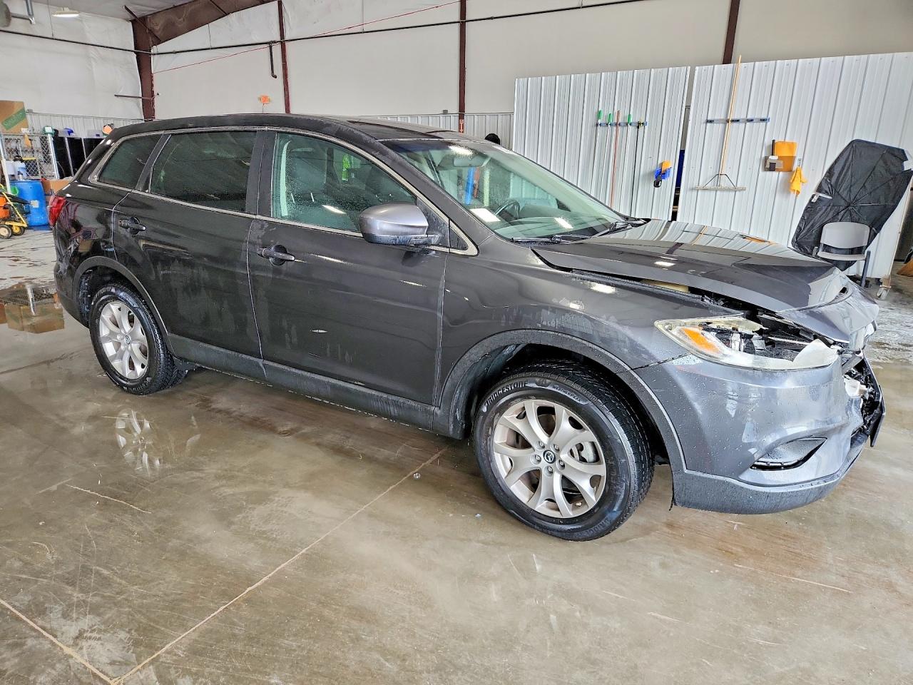 2014 Mazda Cx-9 Sport Серый vin: JM3TB2BA9E0438040