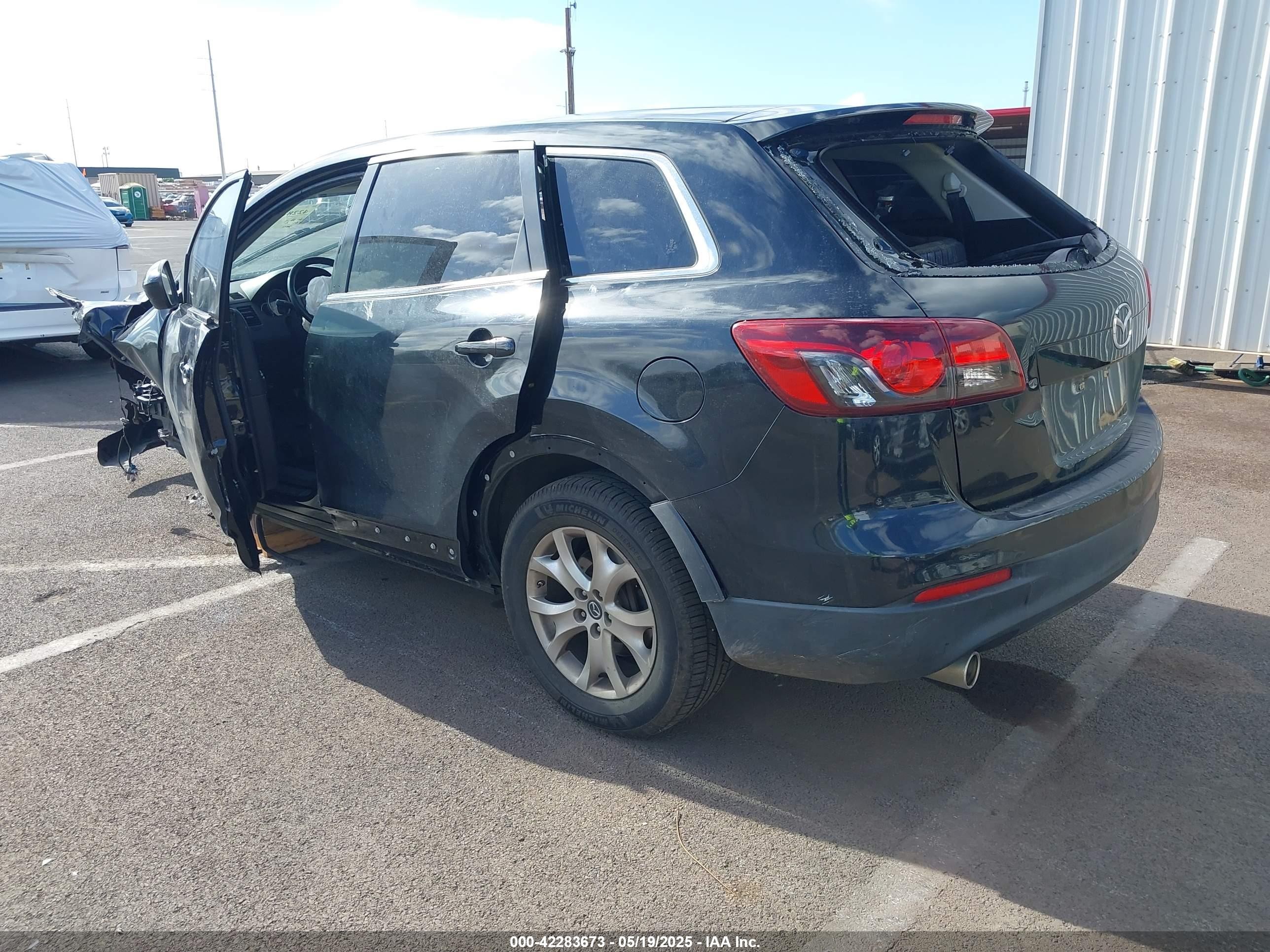 2014 Mazda Cx-9 Sport Черный vin: JM3TB2BA9E0438443