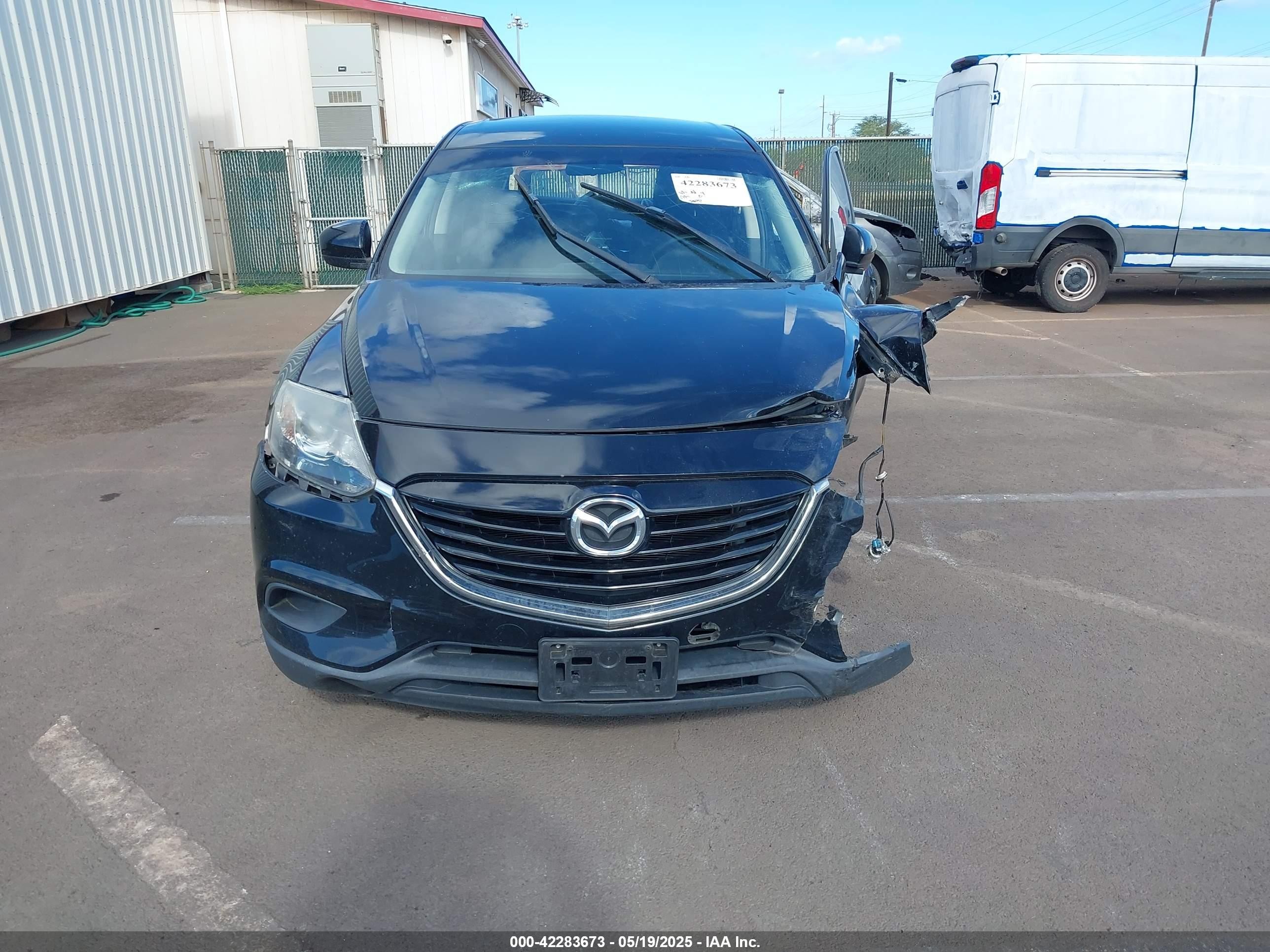 2014 Mazda Cx-9 Sport Черный vin: JM3TB2BA9E0438443
