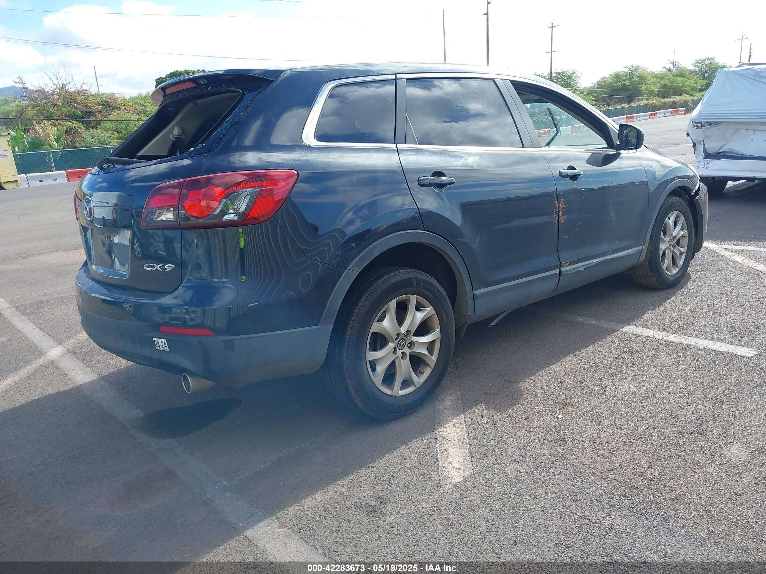 2014 Mazda Cx-9 Sport Черный vin: JM3TB2BA9E0438443