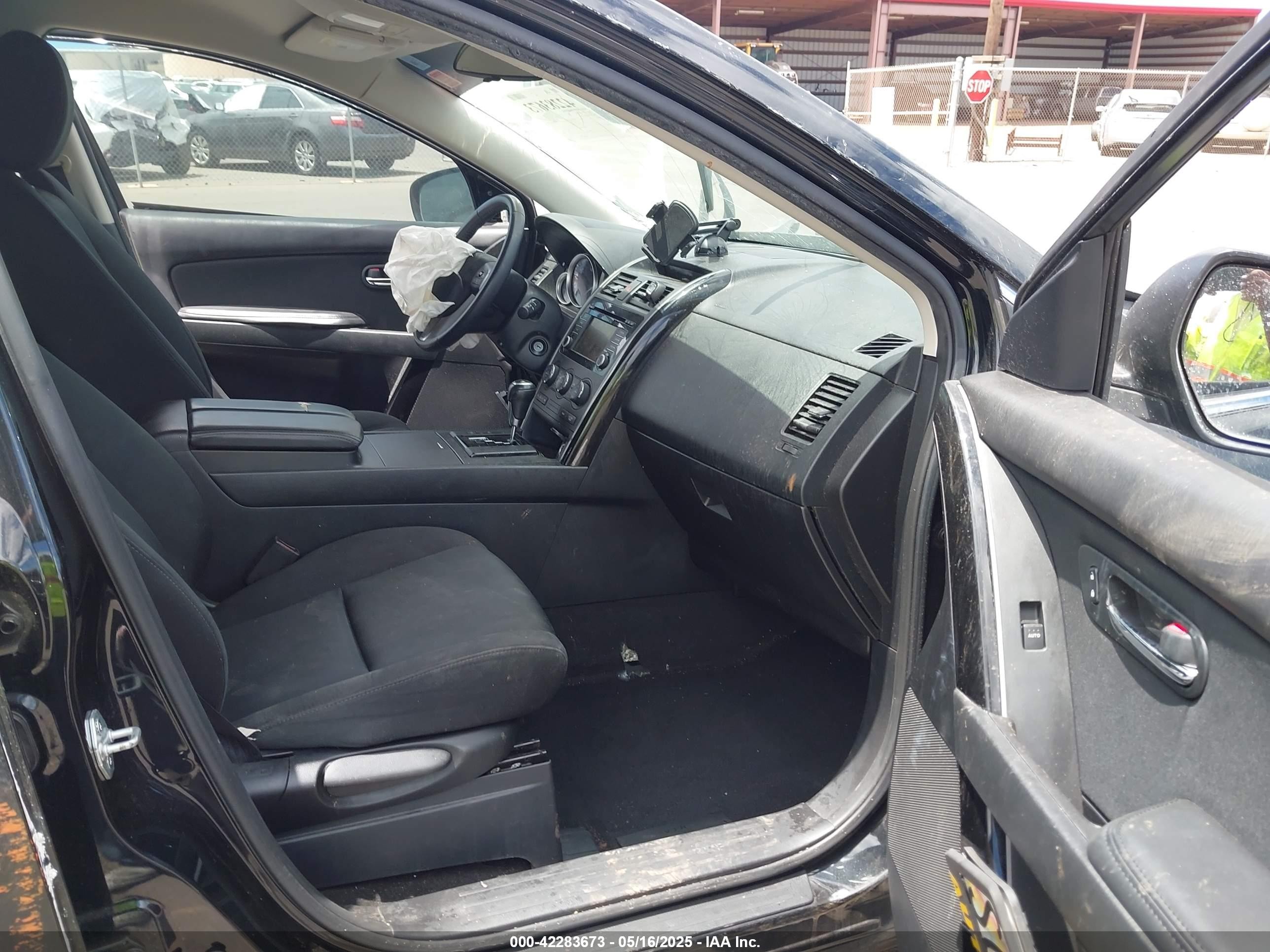 2014 Mazda Cx-9 Sport Черный vin: JM3TB2BA9E0438443