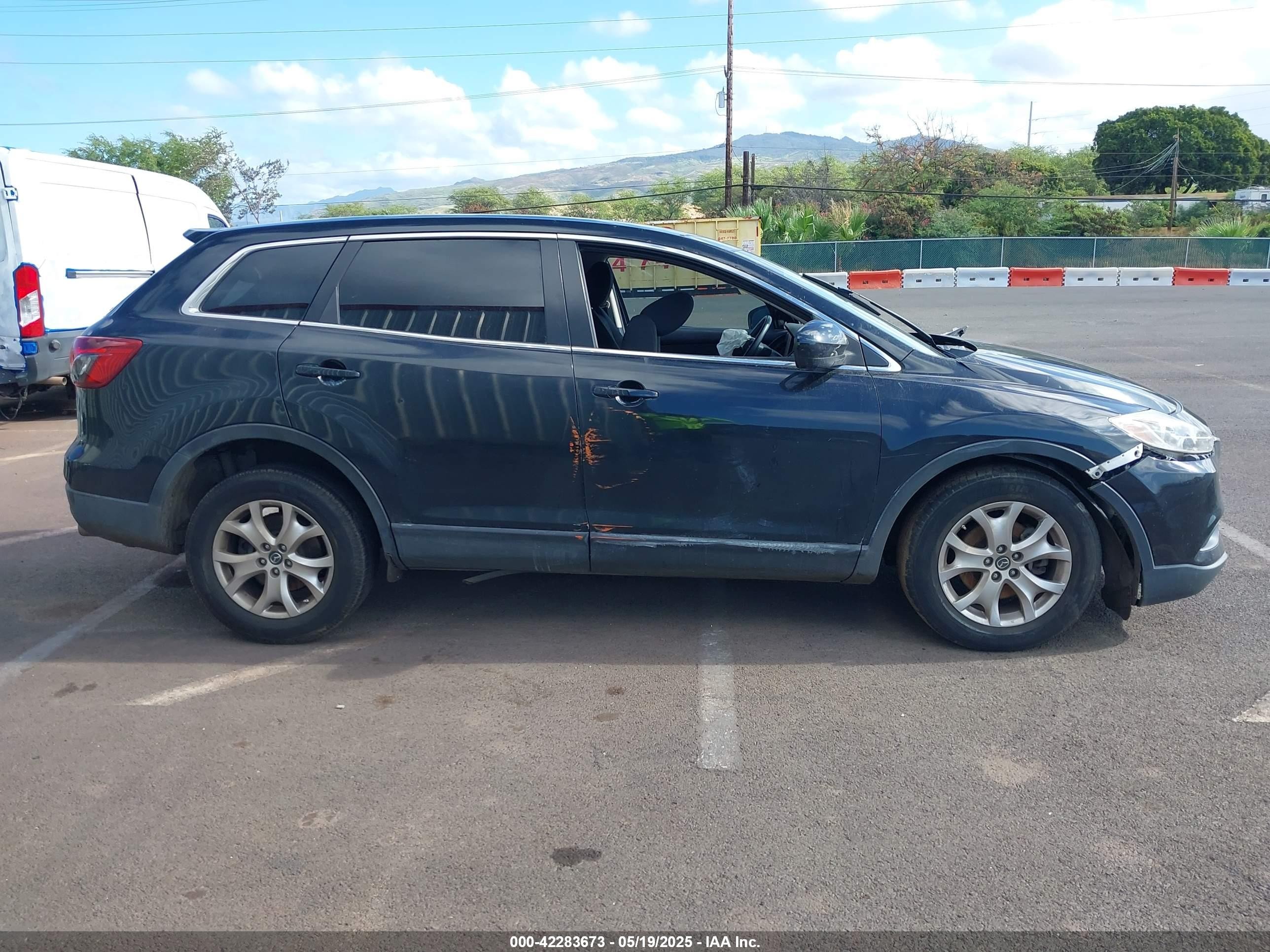 2014 Mazda Cx-9 Sport Черный vin: JM3TB2BA9E0438443