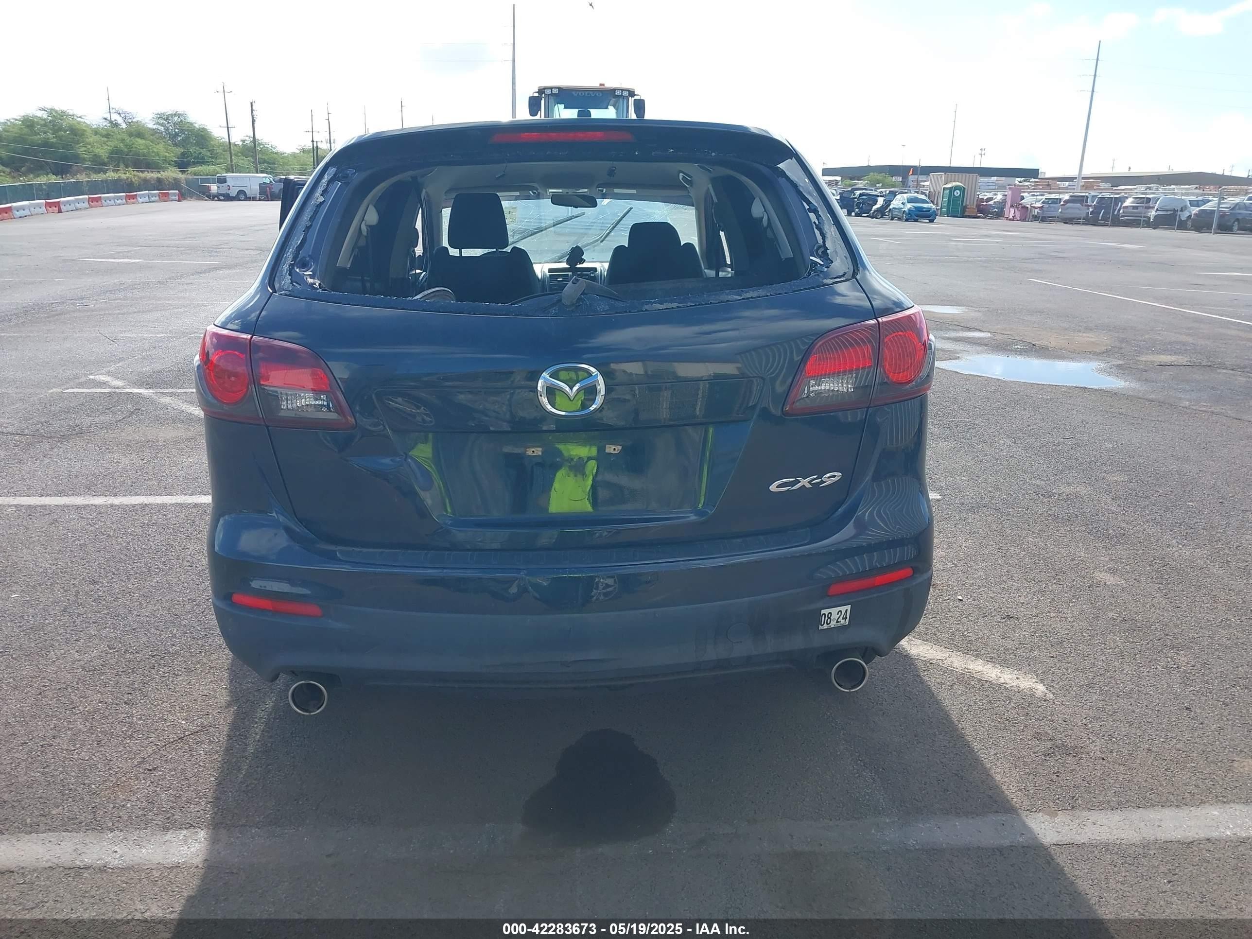 2014 Mazda Cx-9 Sport Черный vin: JM3TB2BA9E0438443