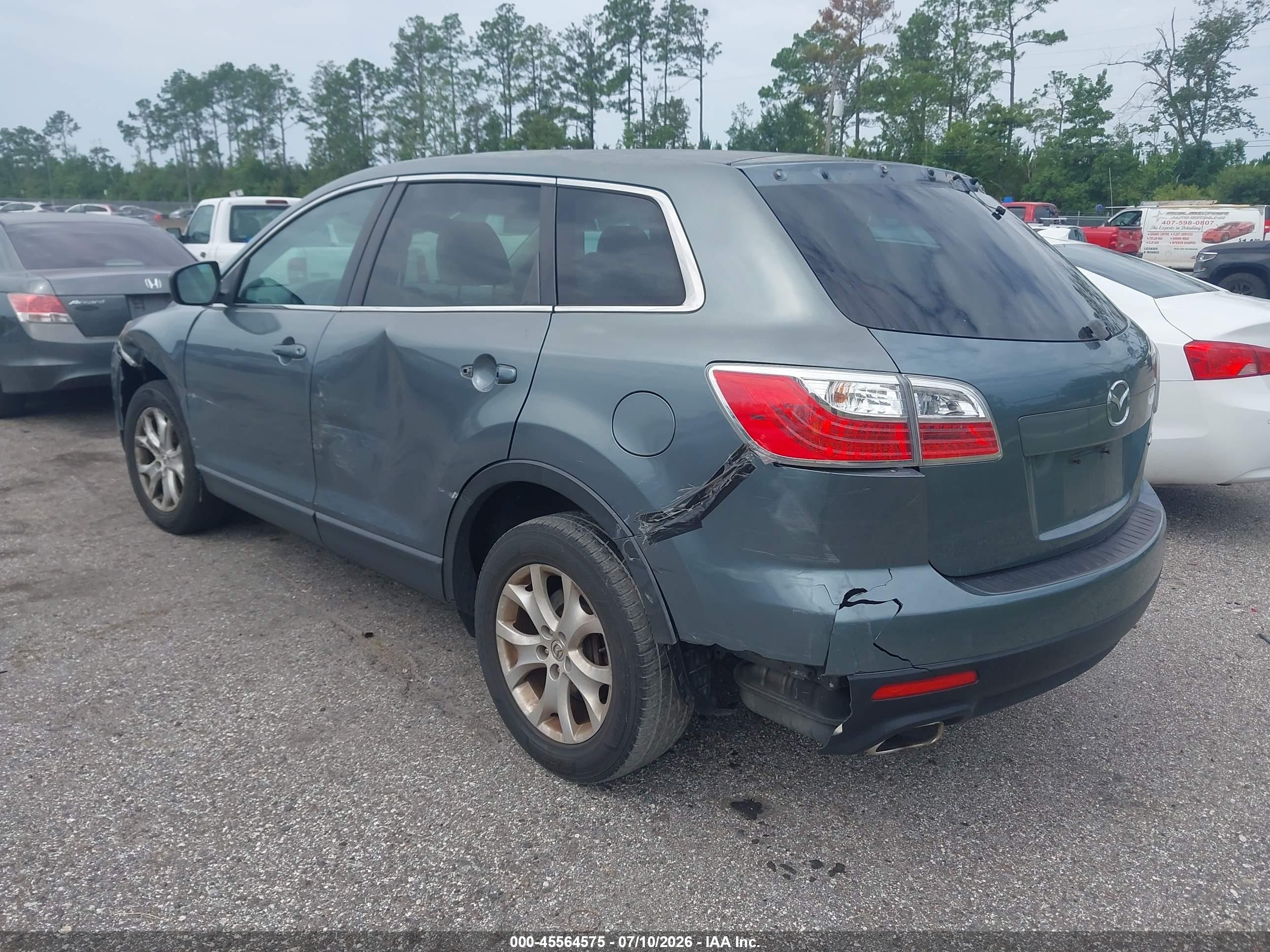 2011 Mazda Cx-9 Sport Blue vin: JM3TB2BAXB0319702
