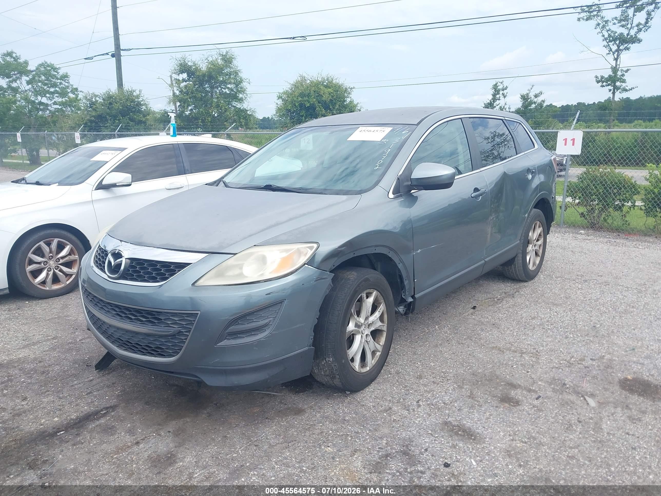 2011 Mazda Cx-9 Sport Blue vin: JM3TB2BAXB0319702