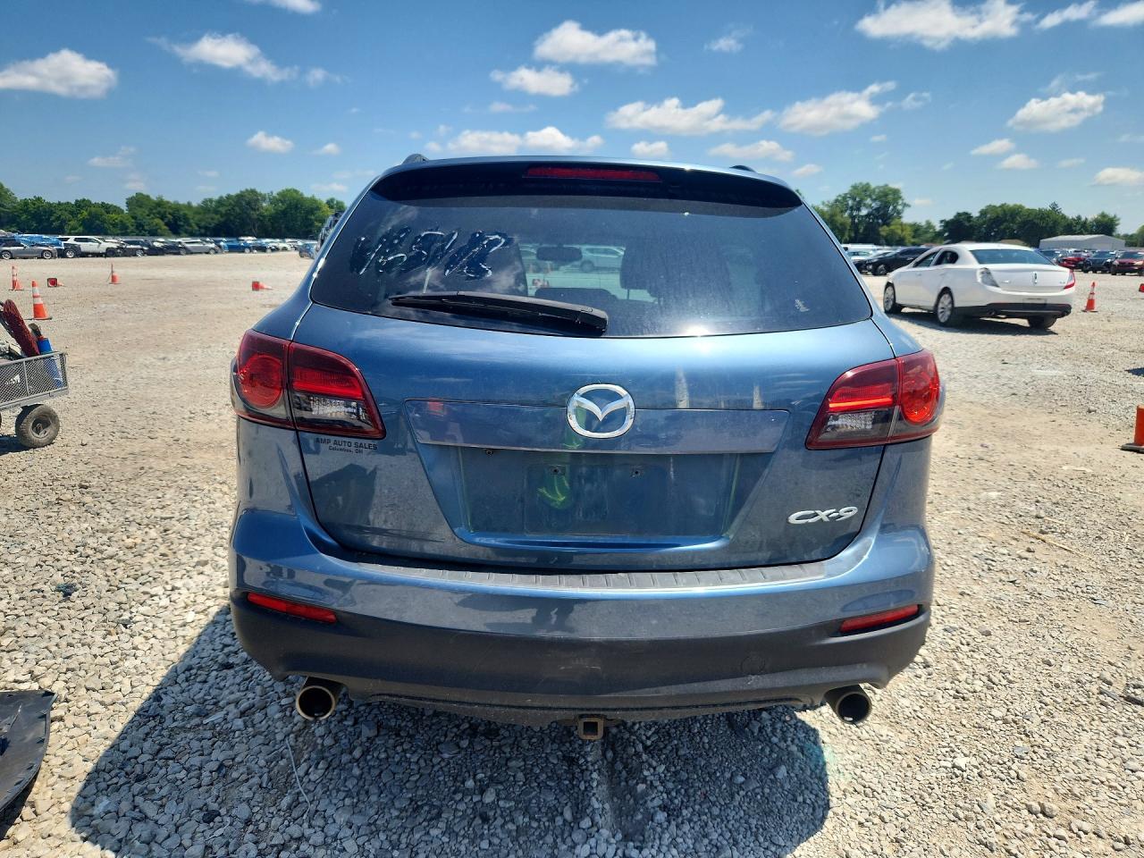 2015 Mazda Cx-9 Sport Blue vin: JM3TB2BAXF0465118