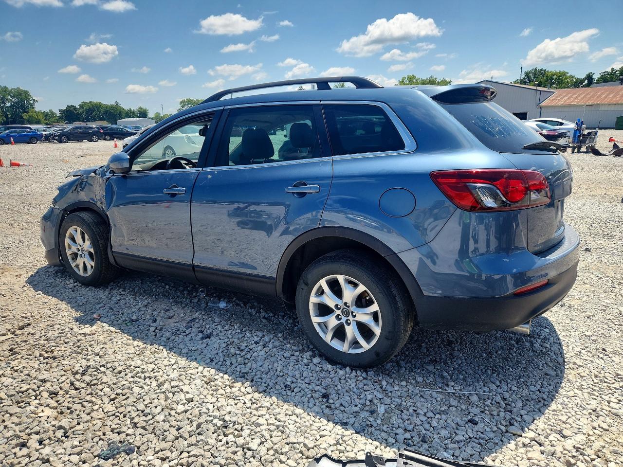 2015 Mazda Cx-9 Sport Blue vin: JM3TB2BAXF0465118