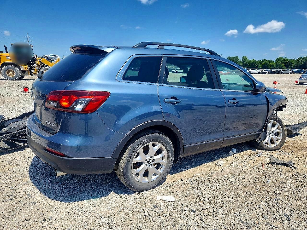 2015 Mazda Cx-9 Sport Blue vin: JM3TB2BAXF0465118