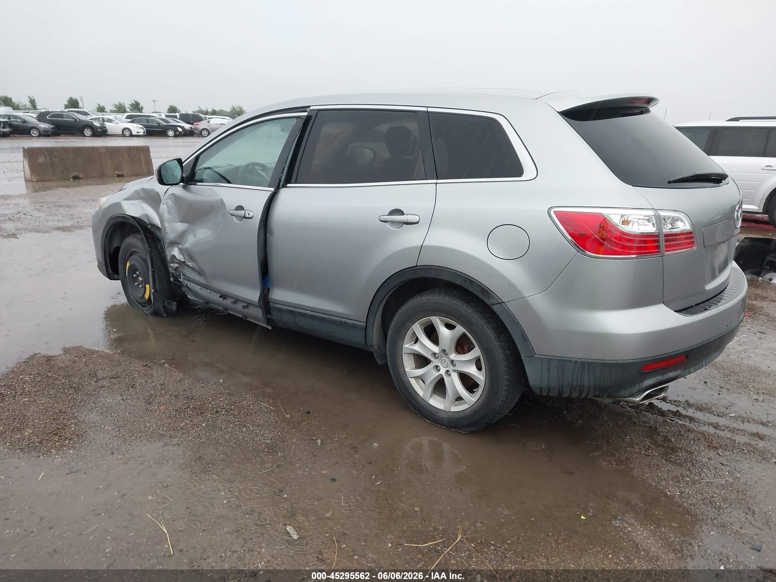 2012 Mazda Cx-9 Sport Серебряный vin: JM3TB2BV2C0341942