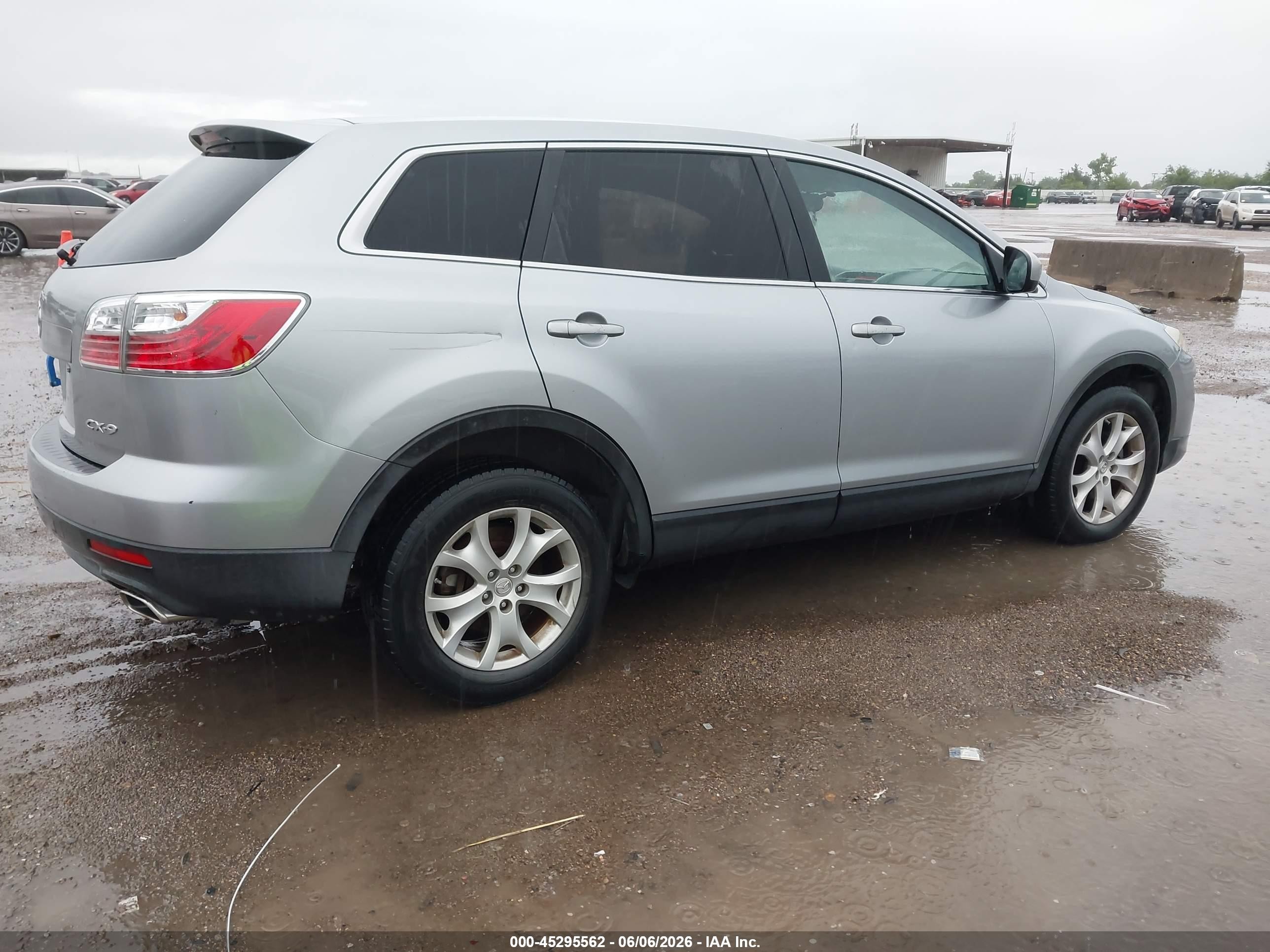 2012 Mazda Cx-9 Sport Серебряный vin: JM3TB2BV2C0341942