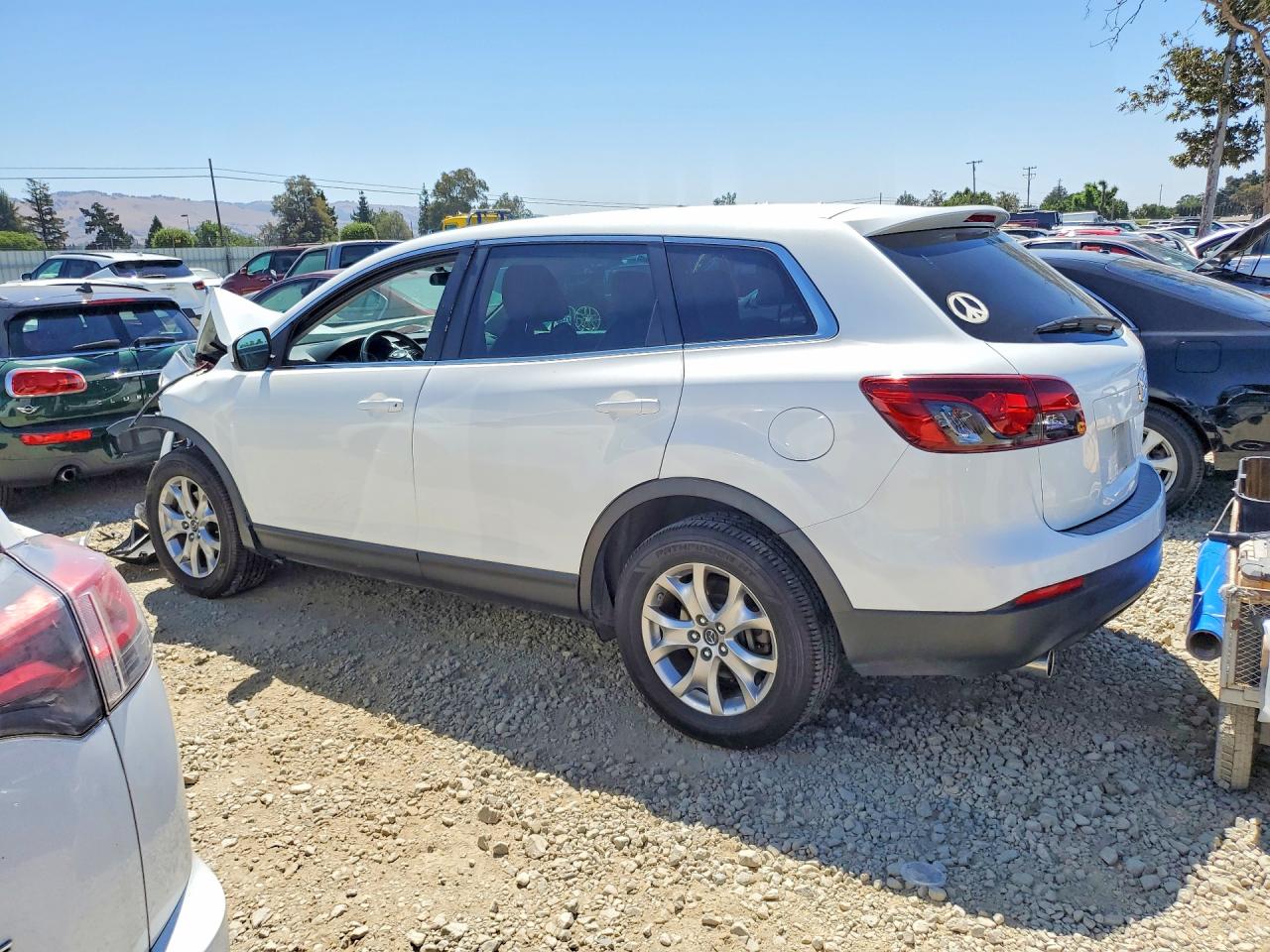 2014 Mazda Cx-9 Sport Белый vin: JM3TB2BV3E0443835