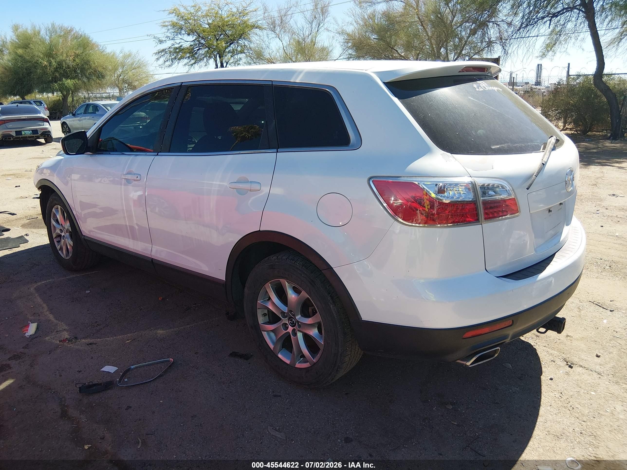 2011 Mazda Cx-9 Sport White vin: JM3TB2BV5B0313163