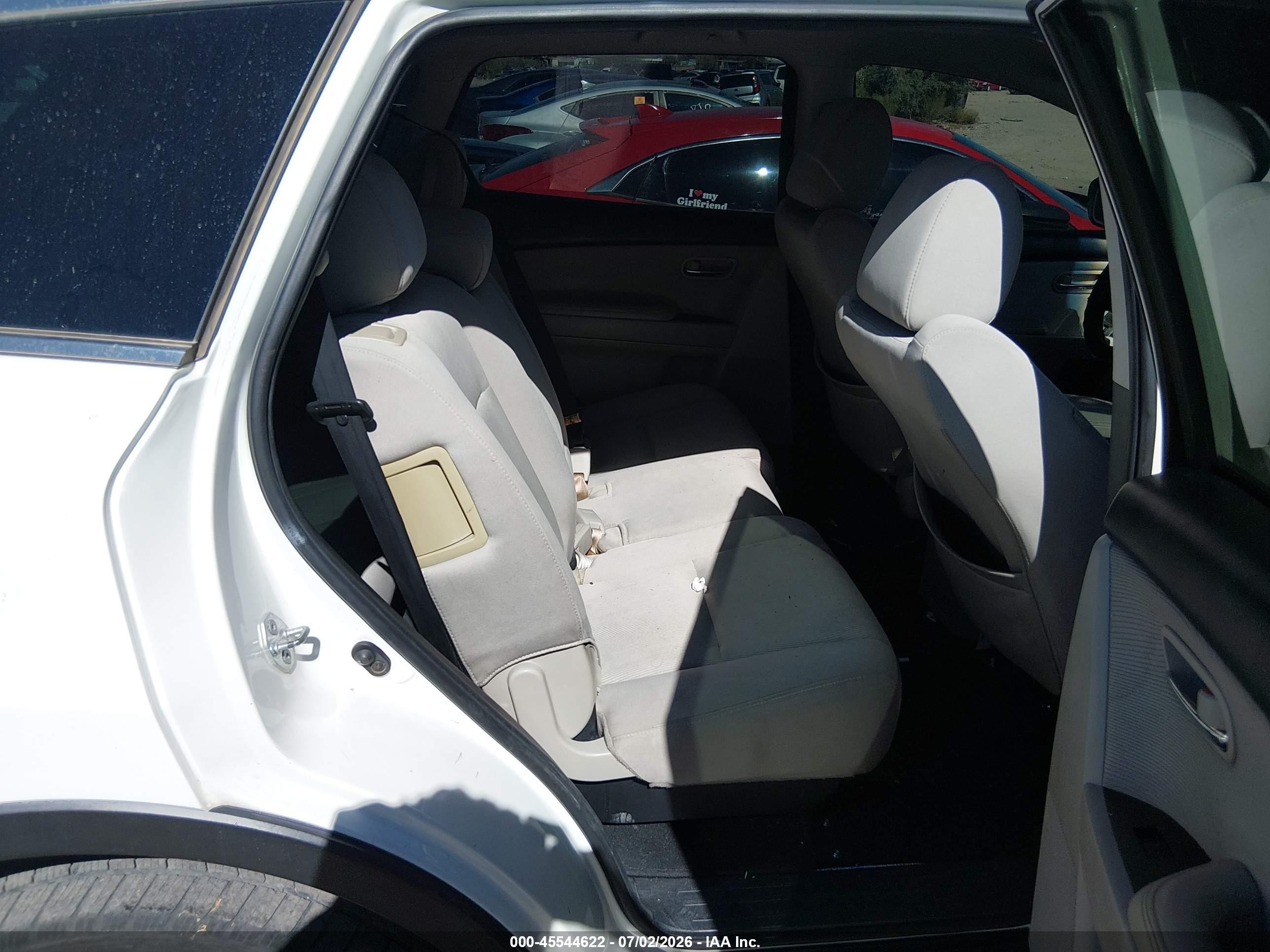 2011 Mazda Cx-9 Sport White vin: JM3TB2BV5B0313163