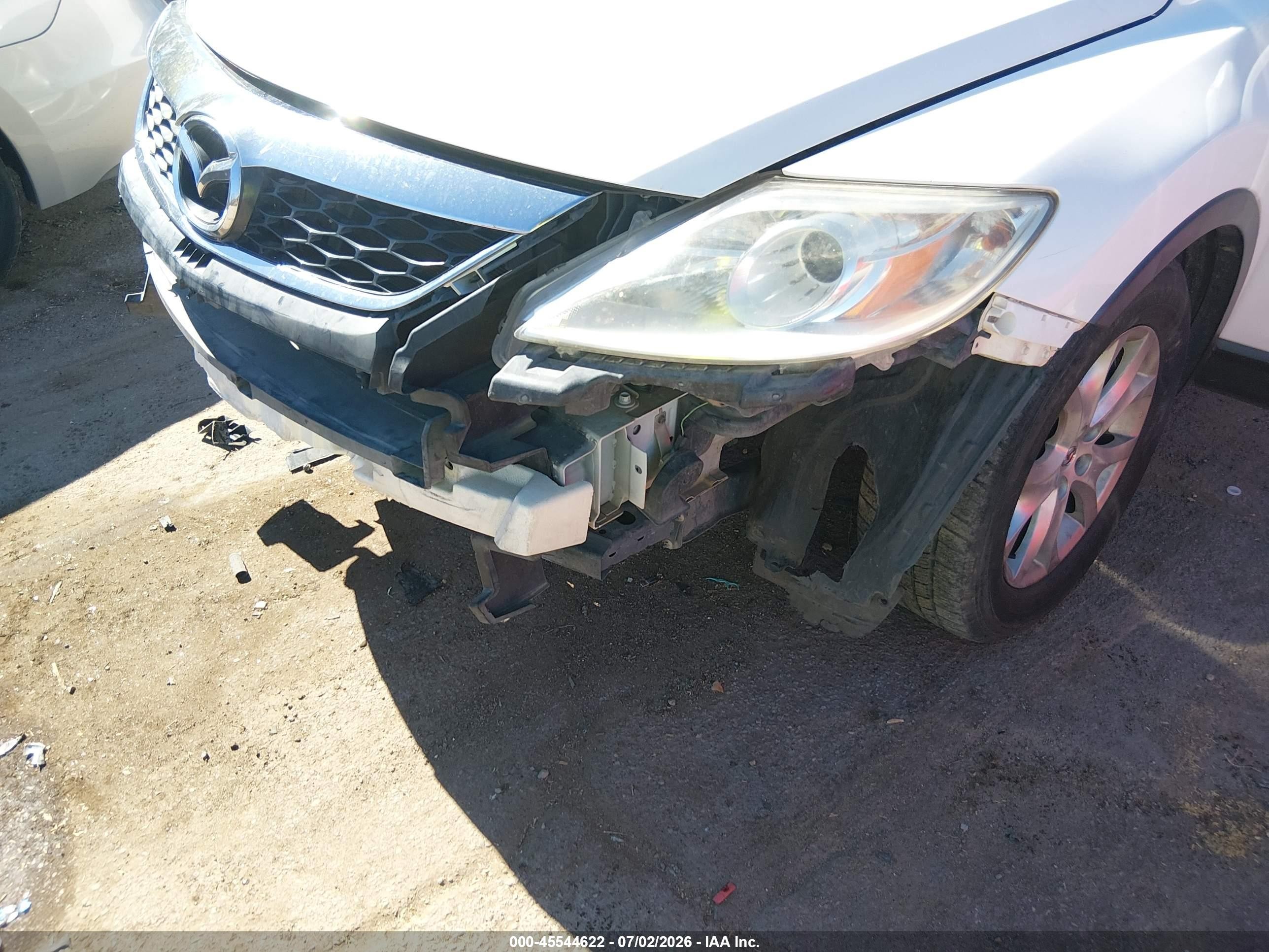 2011 Mazda Cx-9 Sport White vin: JM3TB2BV5B0313163