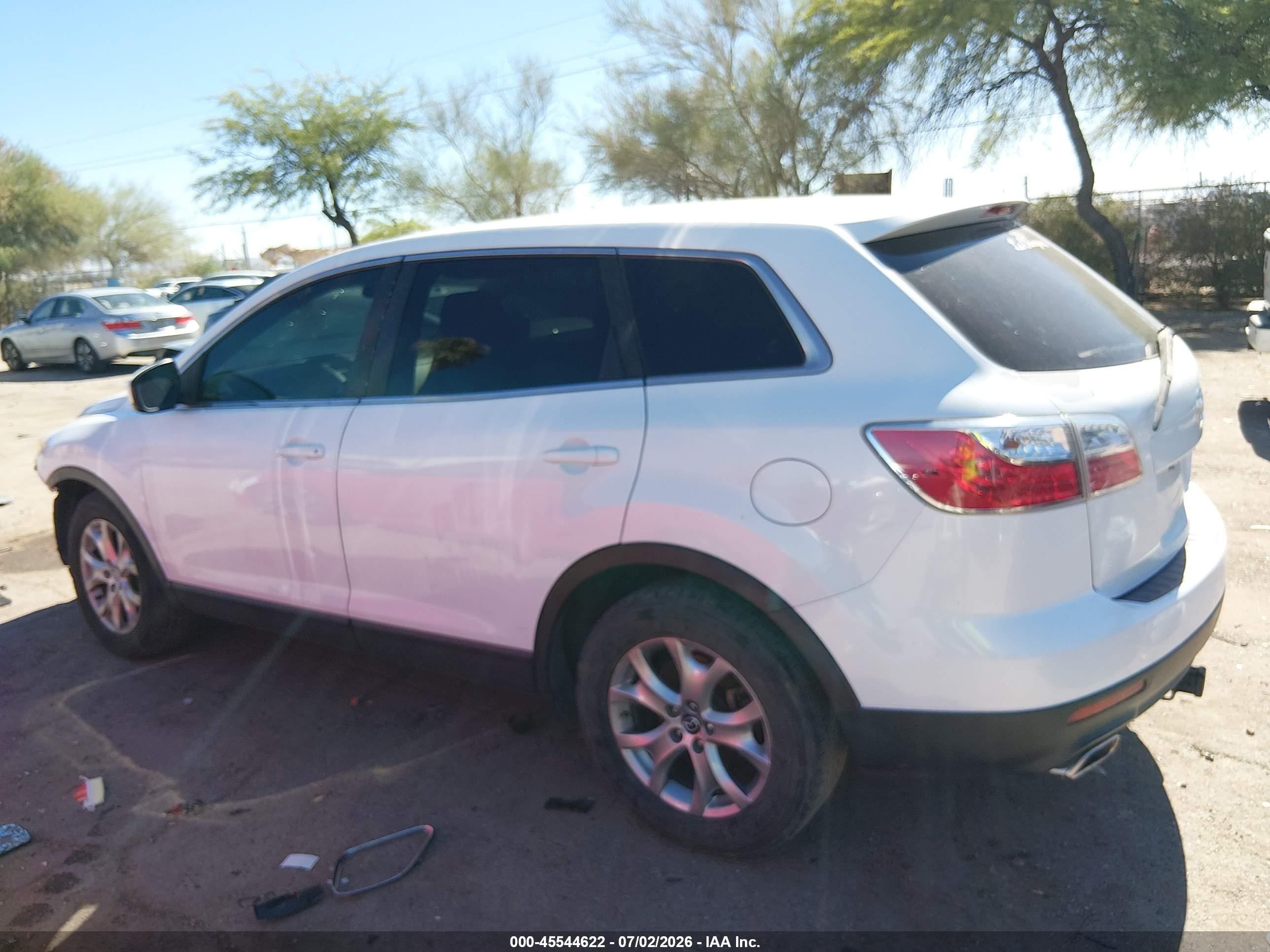 2011 Mazda Cx-9 Sport White vin: JM3TB2BV5B0313163