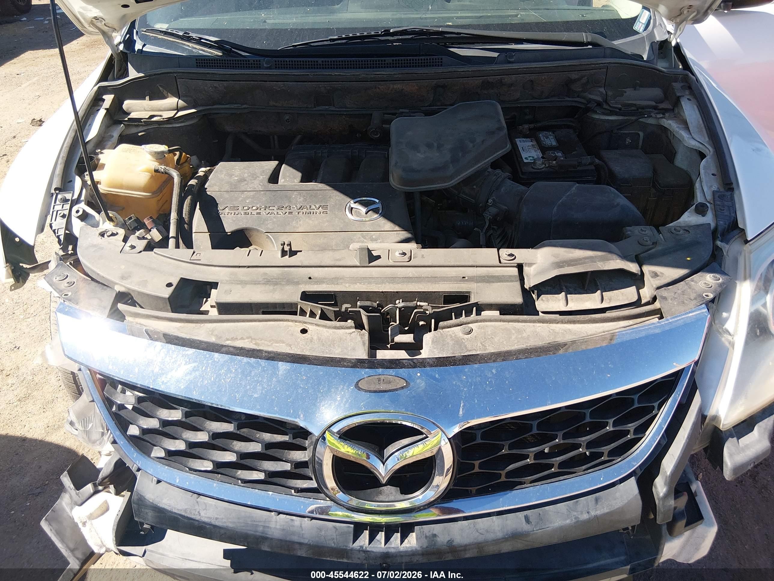 2011 Mazda Cx-9 Sport White vin: JM3TB2BV5B0313163