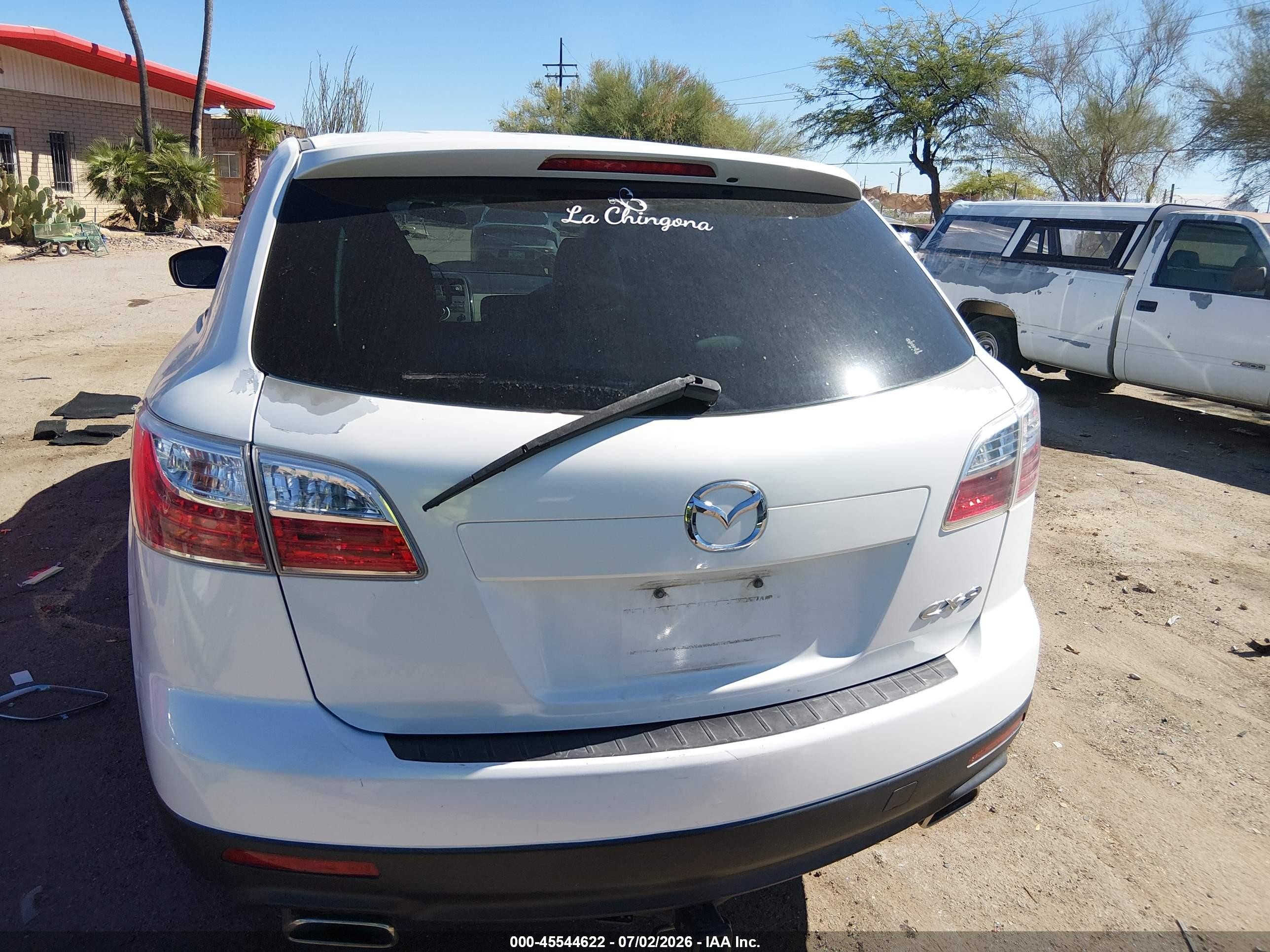 2011 Mazda Cx-9 Sport White vin: JM3TB2BV5B0313163