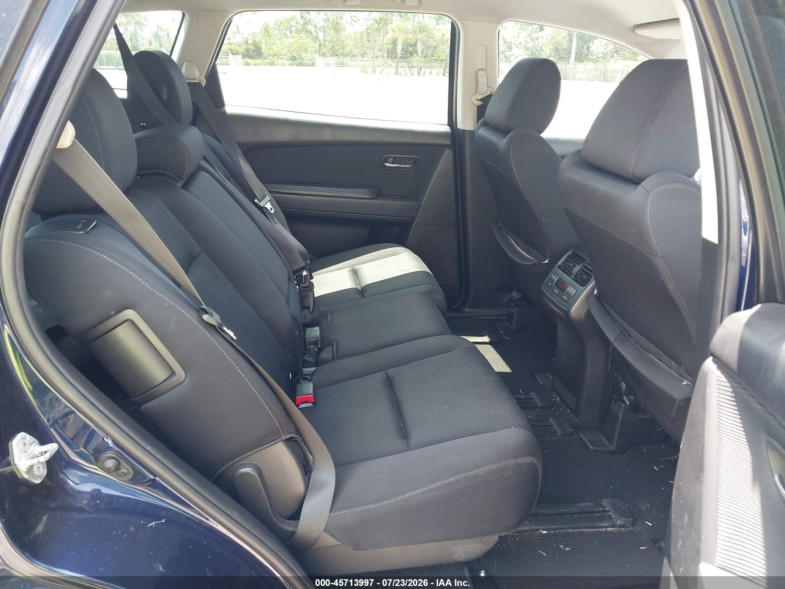 2012 Mazda Cx-9 Sport Dark Blue vin: JM3TB2BV5C0369220