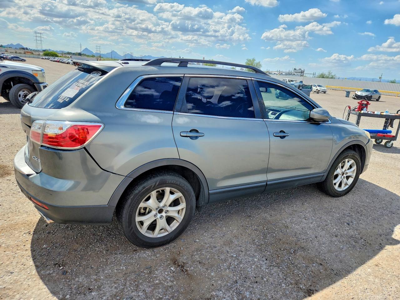 2011 Mazda Cx-9 Серебряный vin: JM3TB2BV6B0310675
