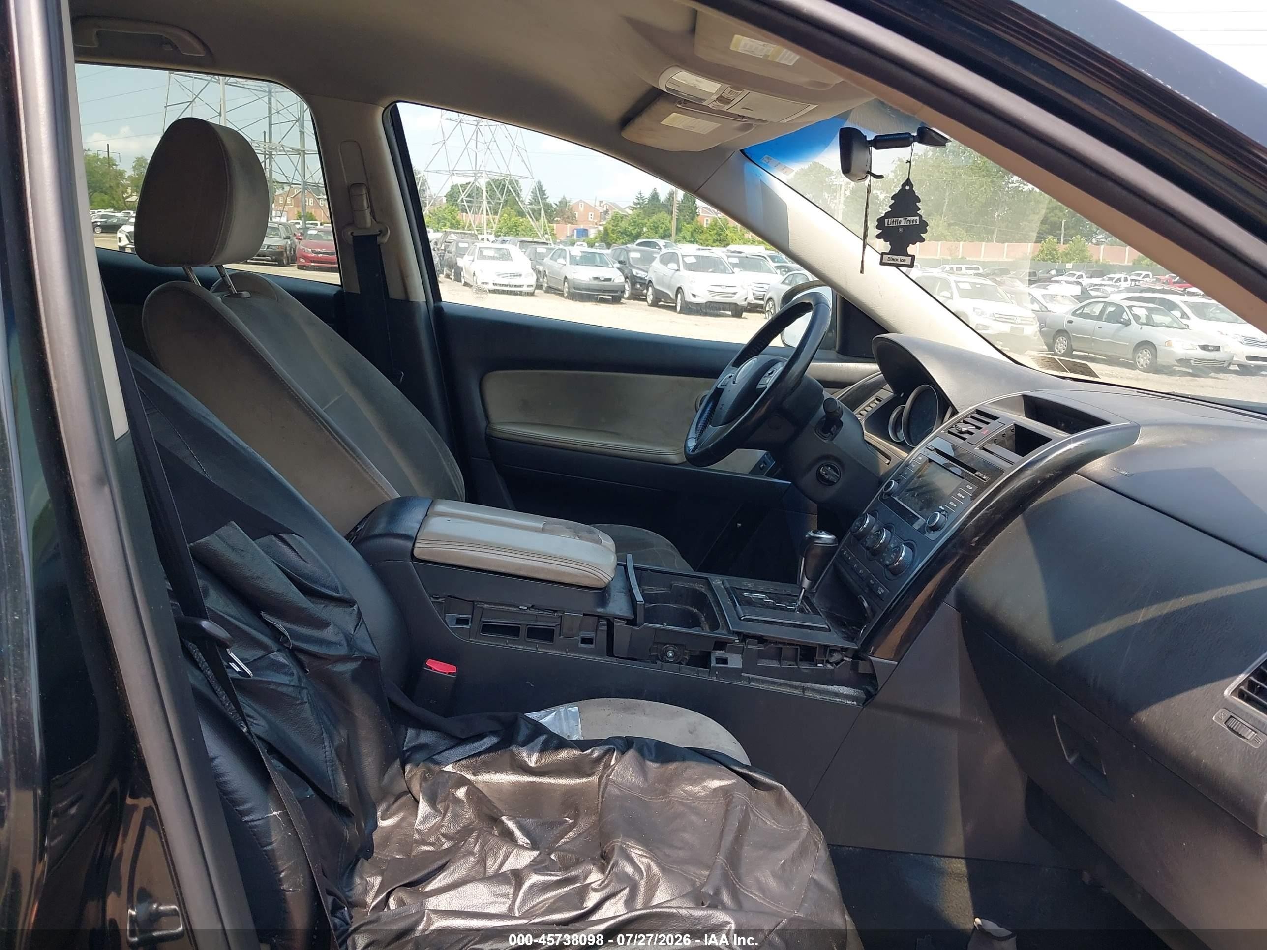2014 Mazda Cx-9 Sport Black vin: JM3TB2BV6E0431971