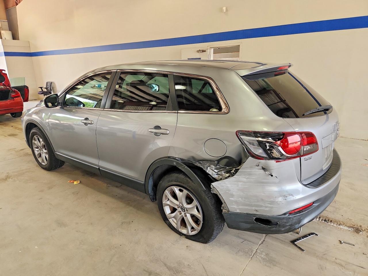2015 Mazda Cx-9 Sport Silver vin: JM3TB2BV6F0455527