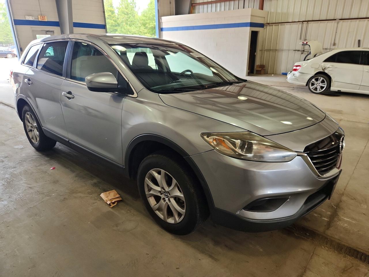 2015 Mazda Cx-9 Sport Silver vin: JM3TB2BV6F0455527