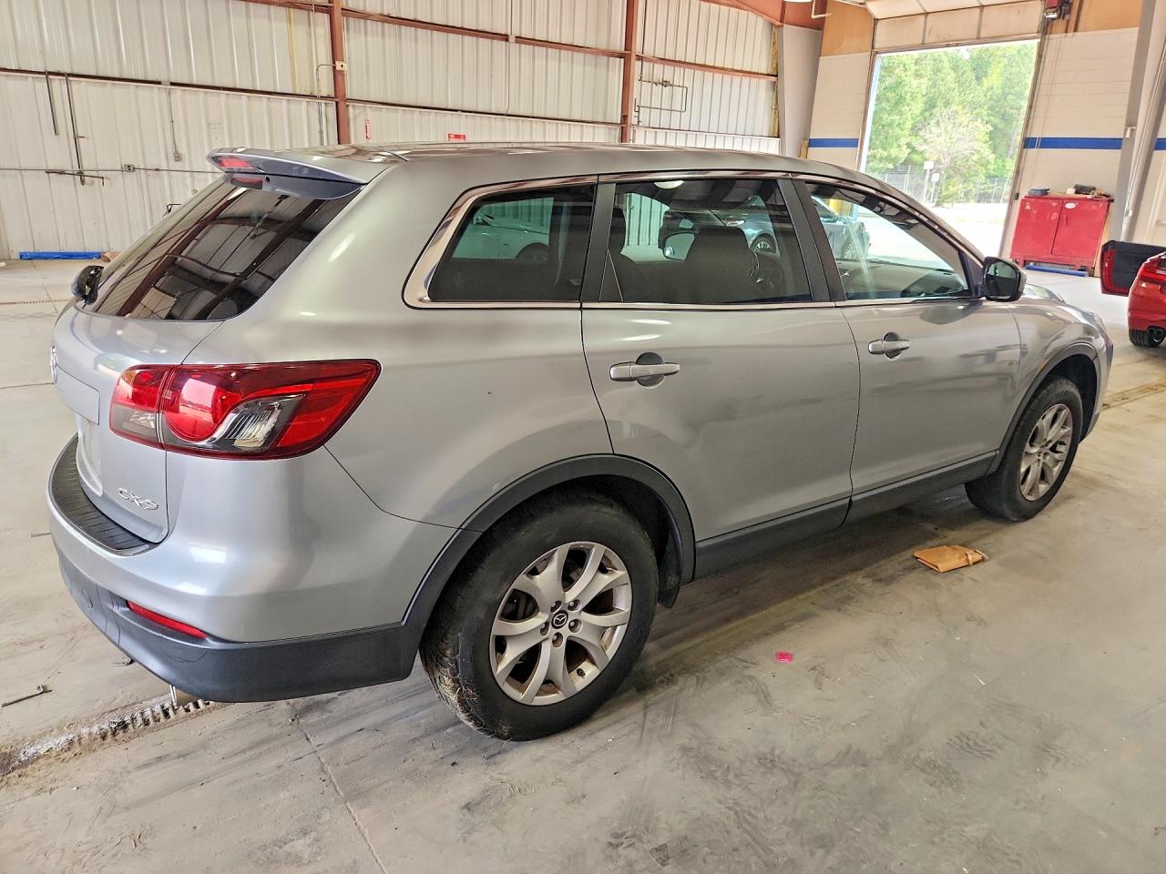 2015 Mazda Cx-9 Sport Silver vin: JM3TB2BV6F0455527