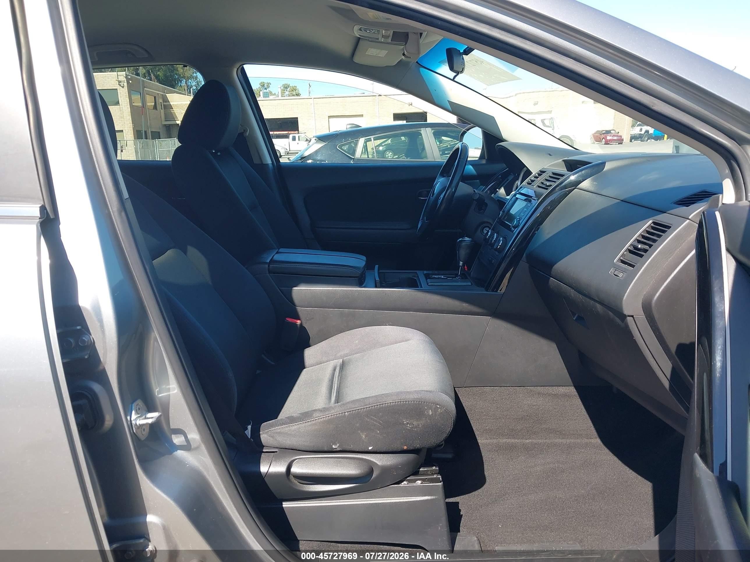 2014 Mazda Cx-9 Sport Silver vin: JM3TB2BV9E0434668