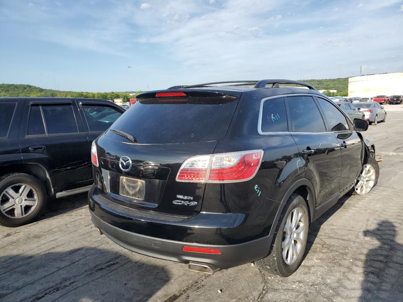 2012 Mazda Cx-9  Black vin: JM3TB2CA0C0362400