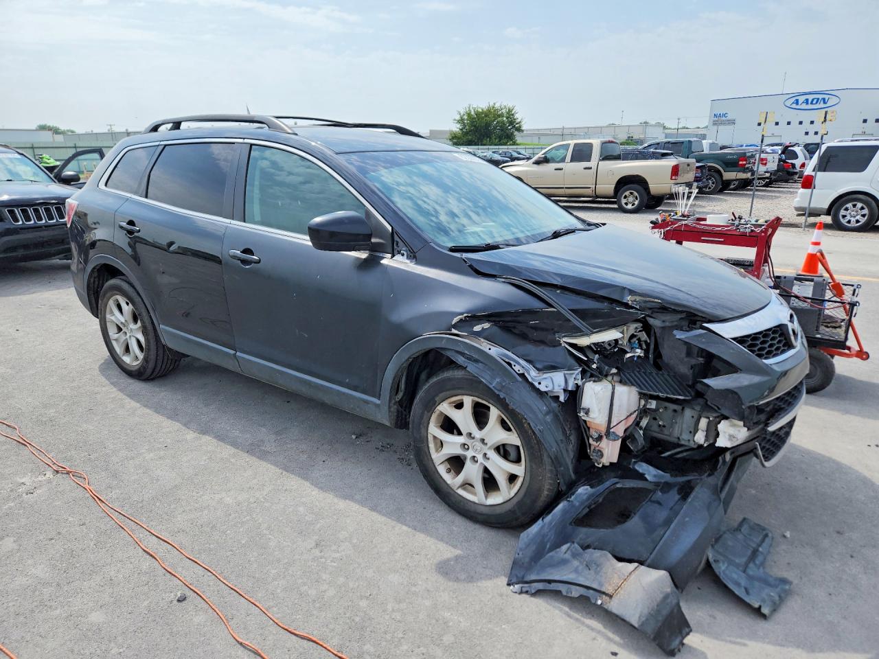 2012 Mazda Cx-9 Black vin: JM3TB2CA0C0362400