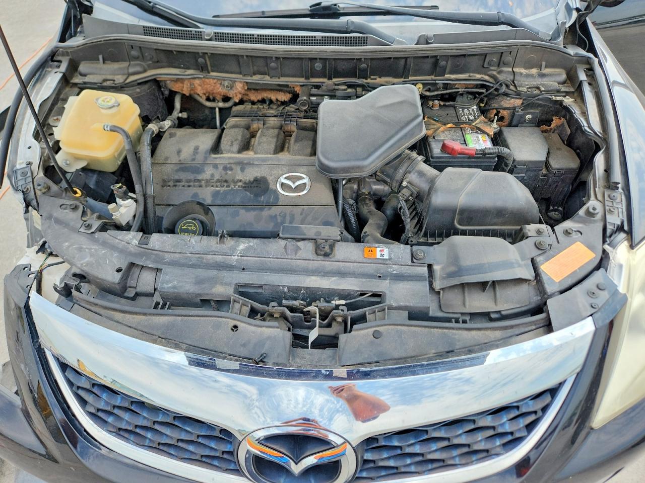 2012 Mazda Cx-9 Black vin: JM3TB2CA0C0362400