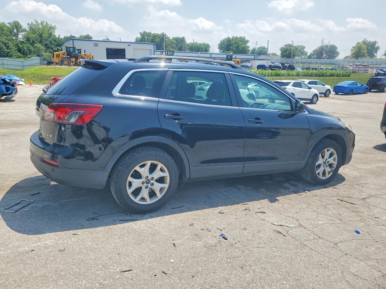 2013 Mazda Cx-9 Touring Black vin: JM3TB2CA0D0406736