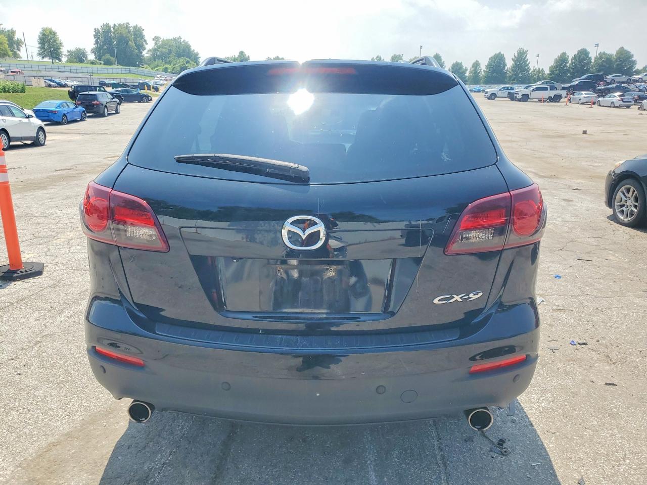2013 Mazda Cx-9 Touring Black vin: JM3TB2CA0D0406736