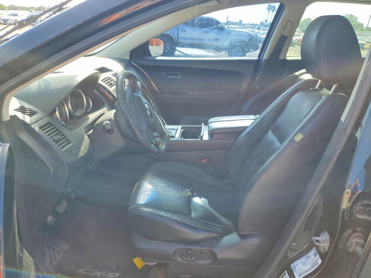 2013 Mazda Cx-9 Touring Black vin: JM3TB2CA0D0421592