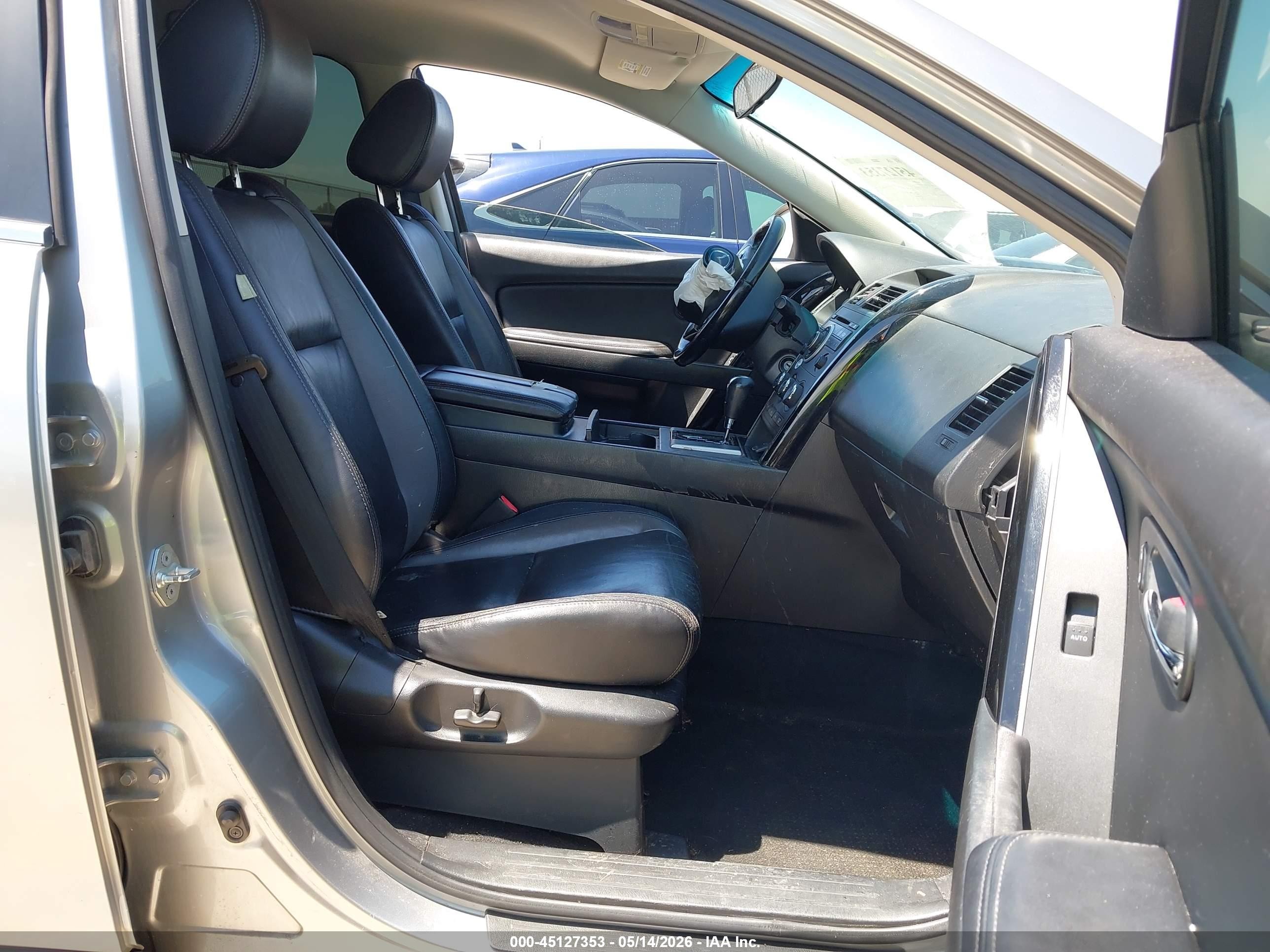 2012 Mazda Cx-9 Touring Silver vin: JM3TB2CA1C0356301