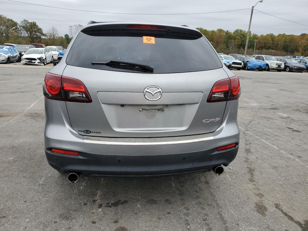 2015 Mazda Cx-9 Touring Gray vin: JM3TB2CA1F0448285