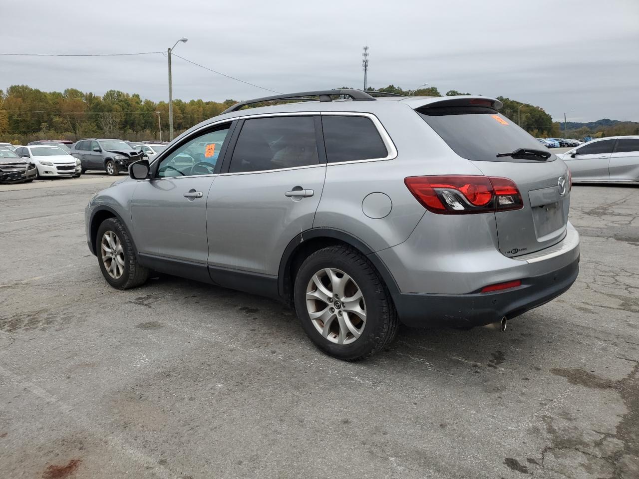 2015 Mazda Cx-9 Touring Gray vin: JM3TB2CA1F0448285